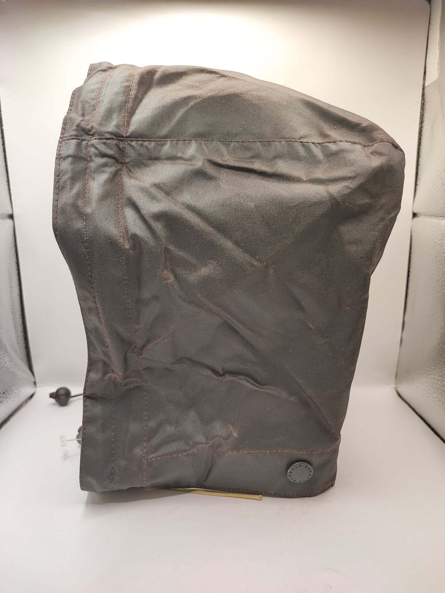 Cappuccio Barbour vintage marrone Taglia Unica - Brown Vintage Waxed Hood A199