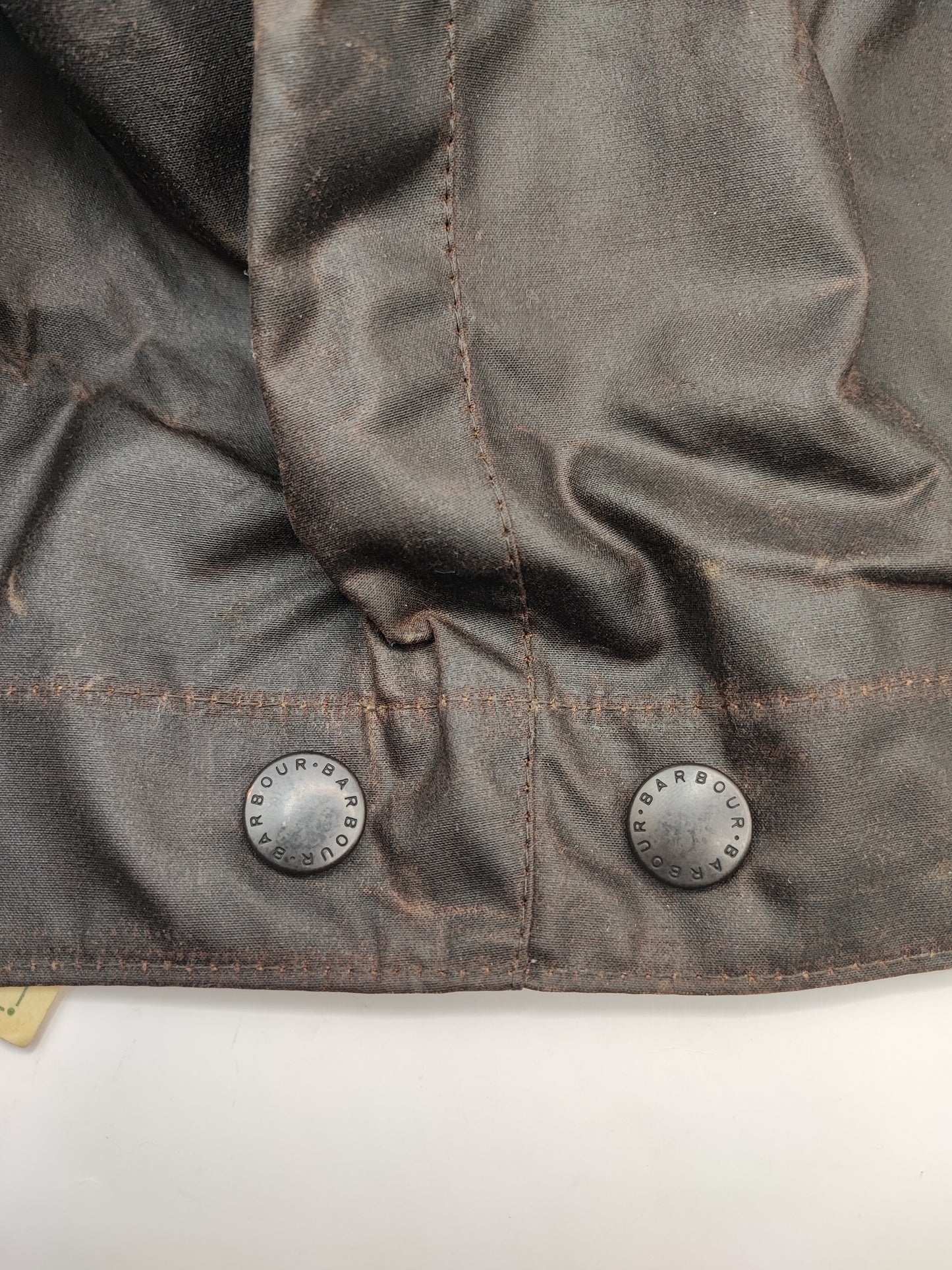 Cappuccio Barbour vintage marrone Taglia Unica - Brown Vintage Waxed Hood A199