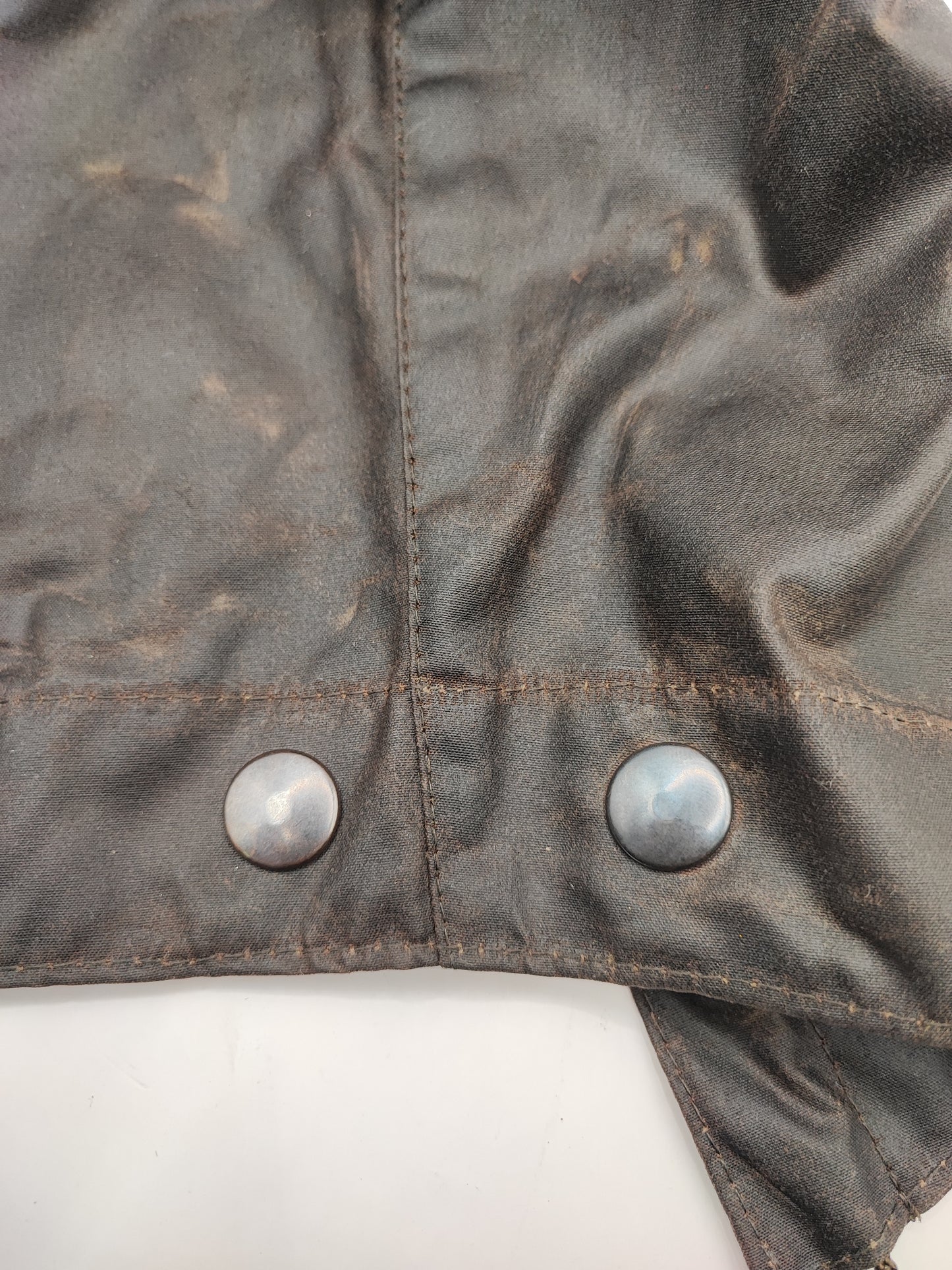 Cappuccio Barbour vintage marrone Taglia Unica - Brown Vintage Waxed Hood A199