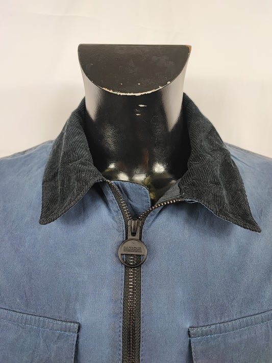 Giacca Barbour International Blu Medium- Navy International Summer Baffins jacket Size M