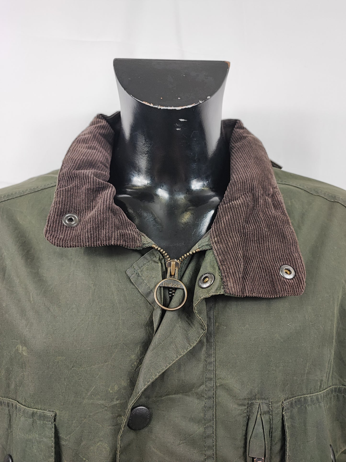 Barbour Giacca da uomo Sapper verde XXL Man Flyweight Green Sapper Jacket Size XXL