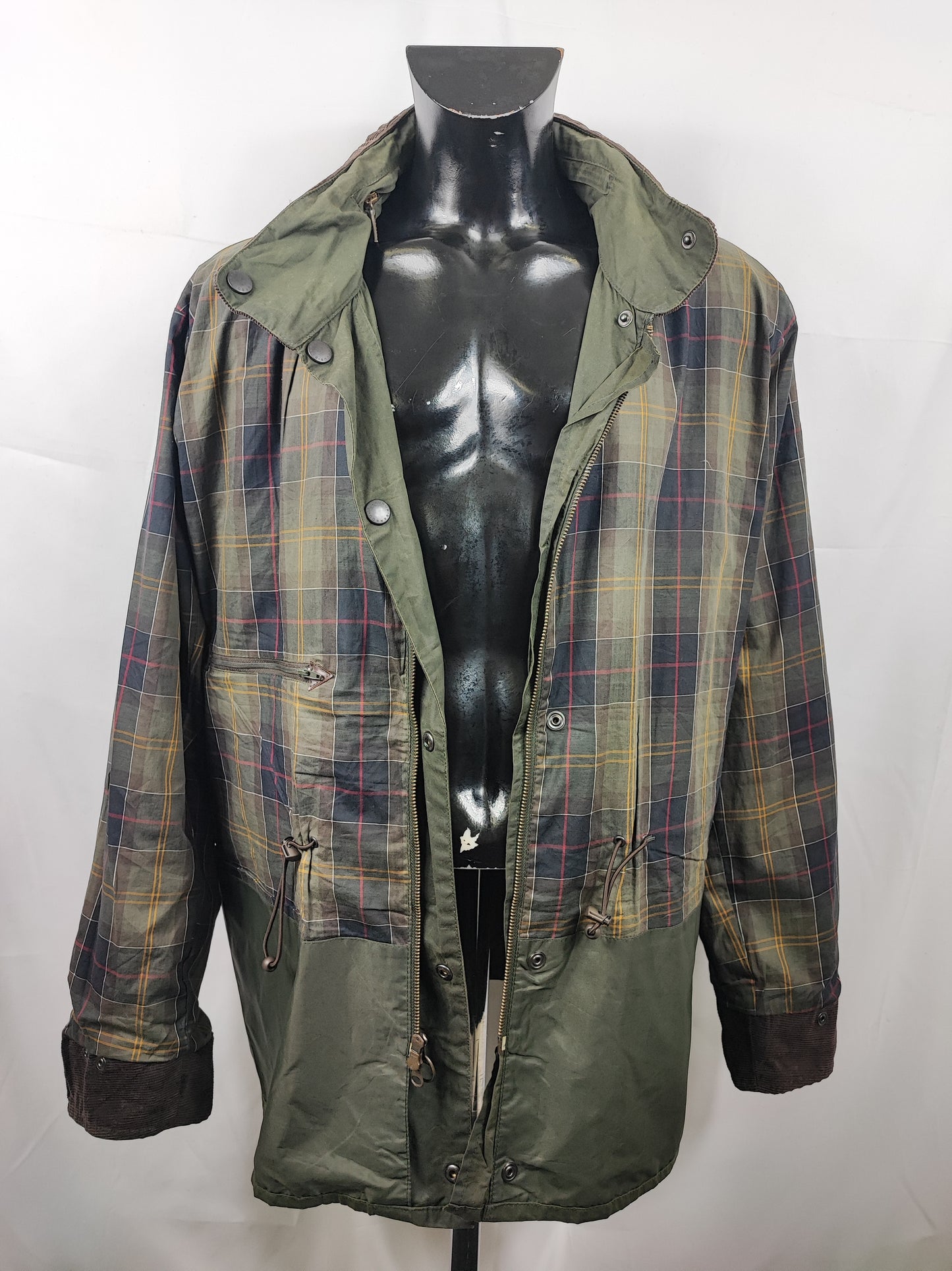 Barbour Giacca da uomo Sapper verde XXL Man Flyweight Green Sapper Jacket Size XXL
