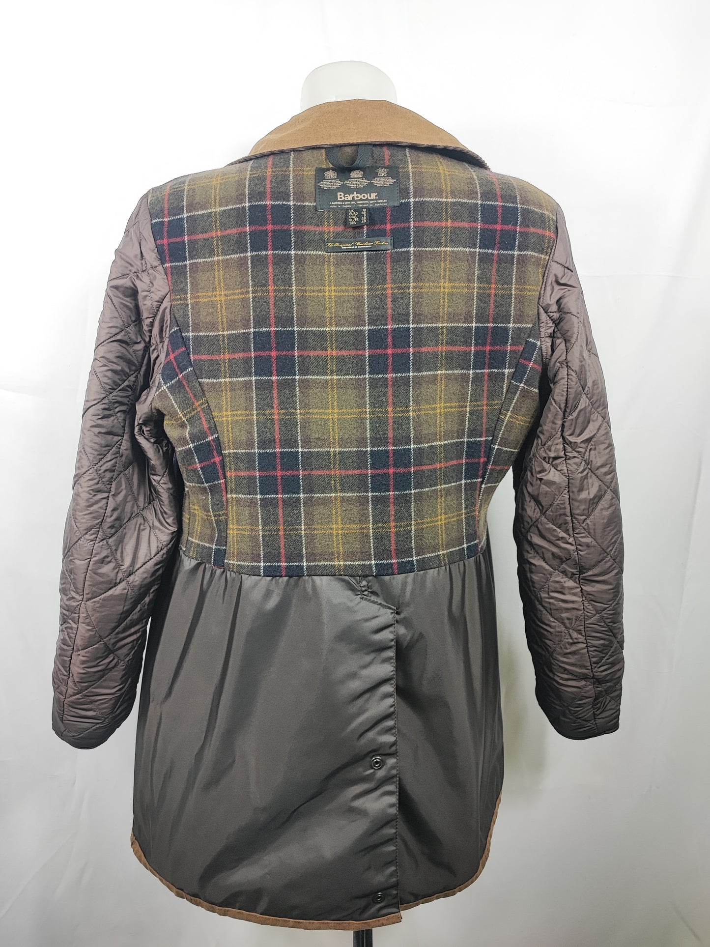Giacca Barbour Newmarket donna Beige UK10 Small Lady Beige Newmarket jacket Size UK10