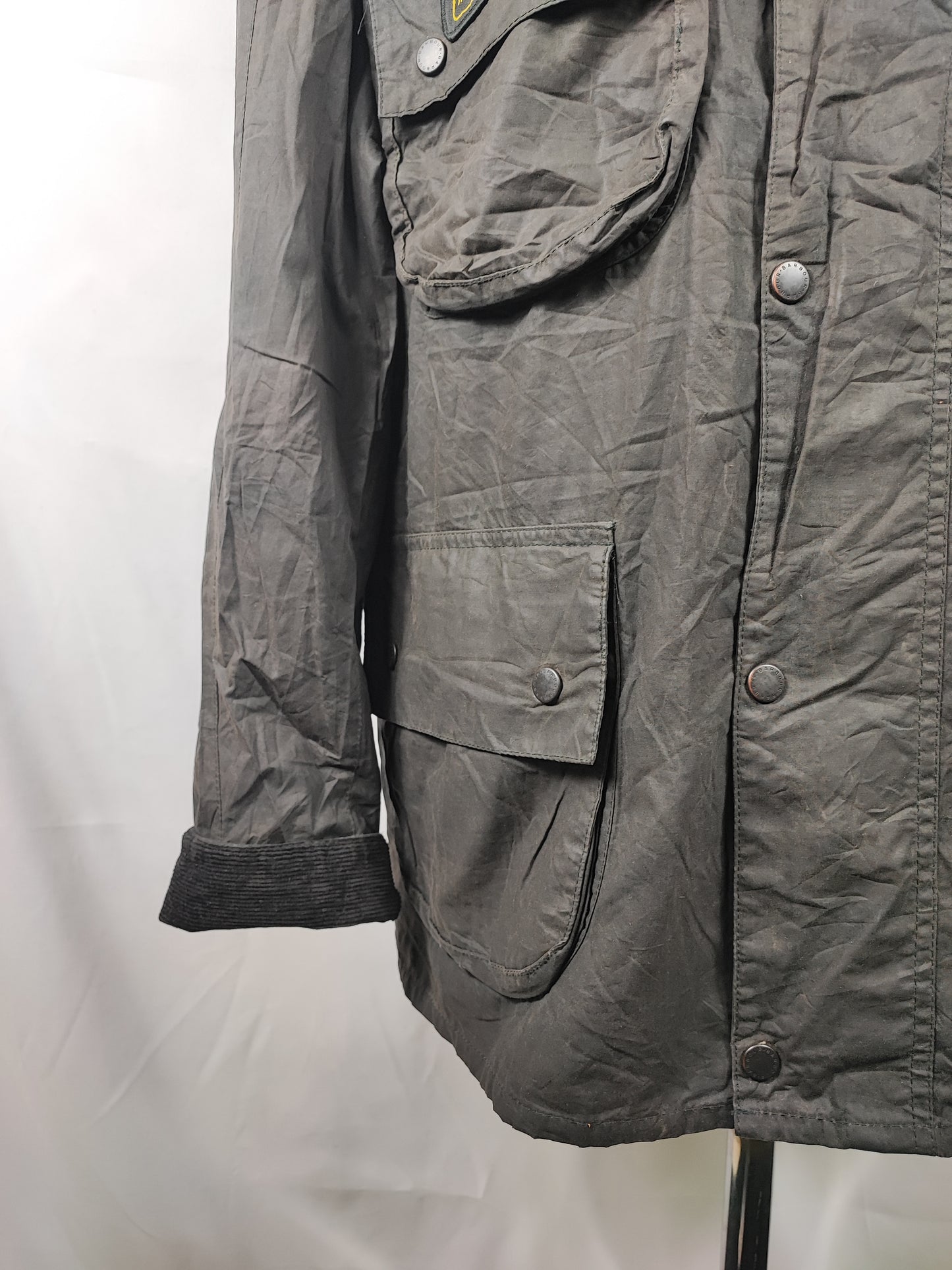 Barbour Giacca da uomo nero International XL Man Flyweight Black International Jacket Size XL