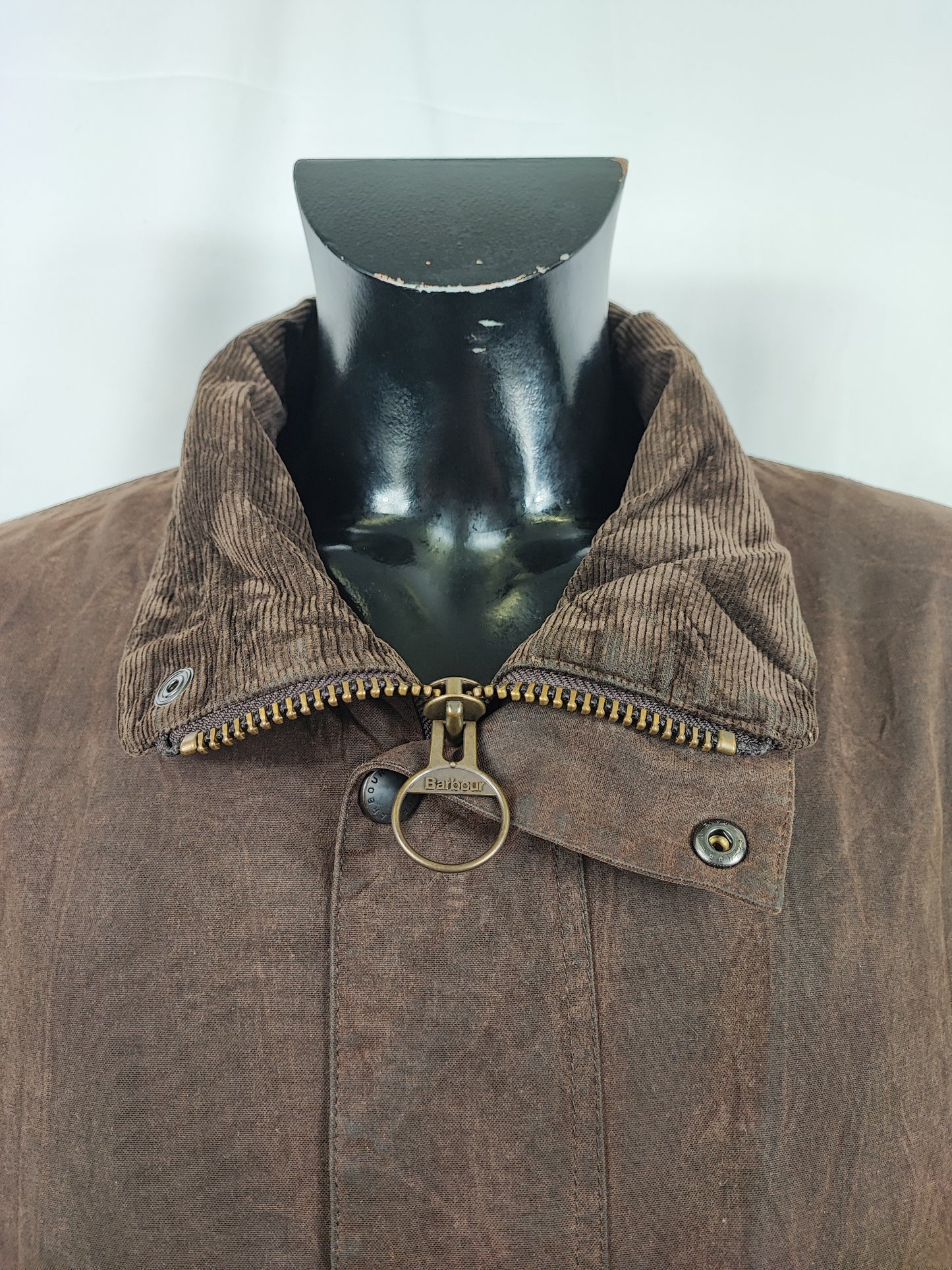Giacca Barbour Marrone New Hampshire Cerata XXLarge - Man Wax Brown New Hampshire Jacket Beige Size XXLarge