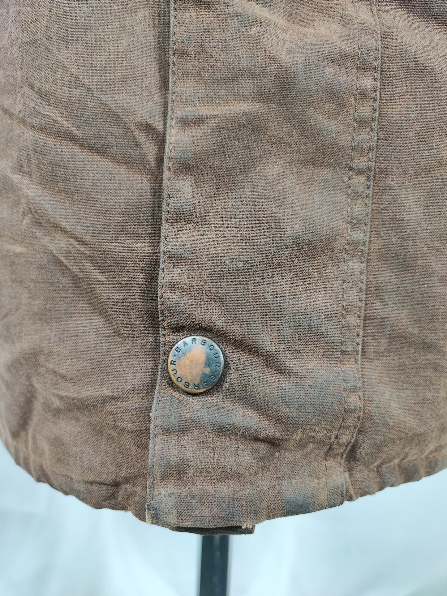 Giacca Barbour Marrone New Hampshire Cerata XXLarge - Man Wax Brown New Hampshire Jacket Beige Size XXLarge