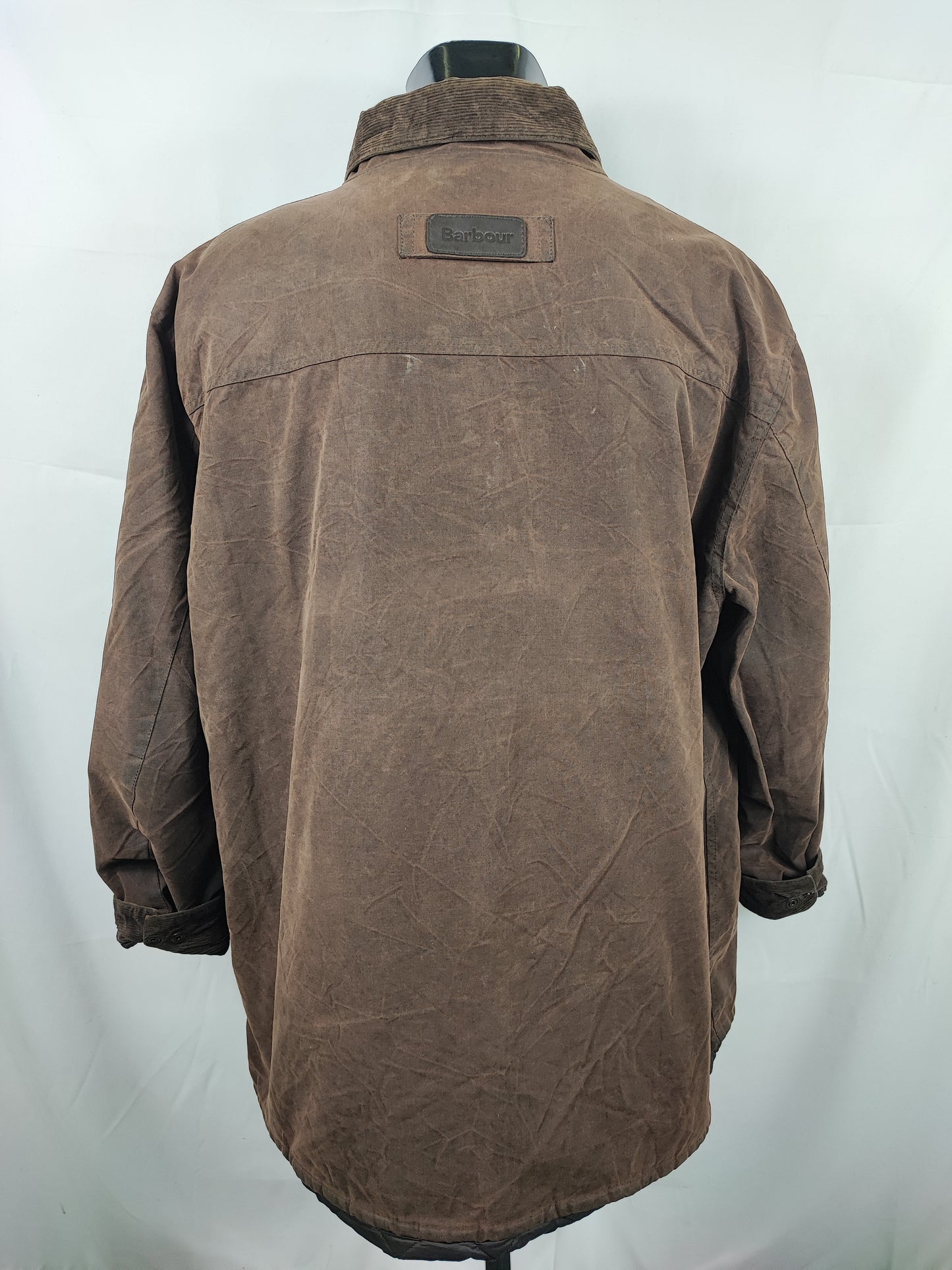 Giacca Barbour Marrone New Hampshire Cerata XXLarge - Man Wax Brown New Hampshire Jacket Beige Size XXLarge