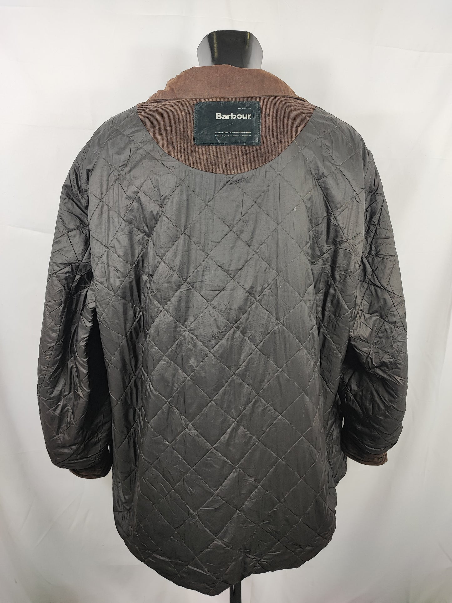 Giacca Barbour Marrone New Hampshire Cerata XXLarge - Man Wax Brown New Hampshire Jacket Beige Size XXLarge