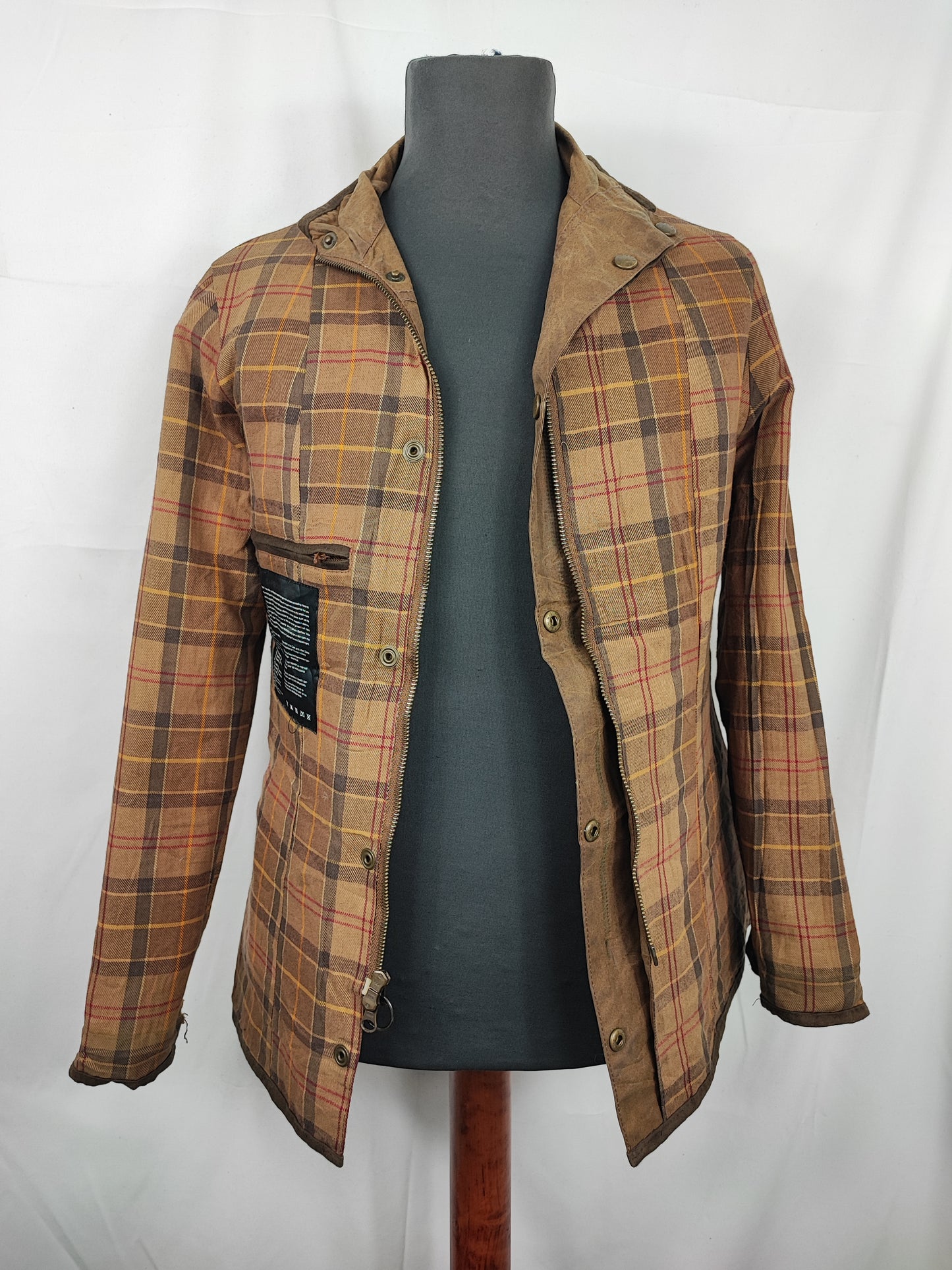 Giacca Barbour corta donna Utility Beige UK10 Small Beige short Lady Utility jacket small size Uk10