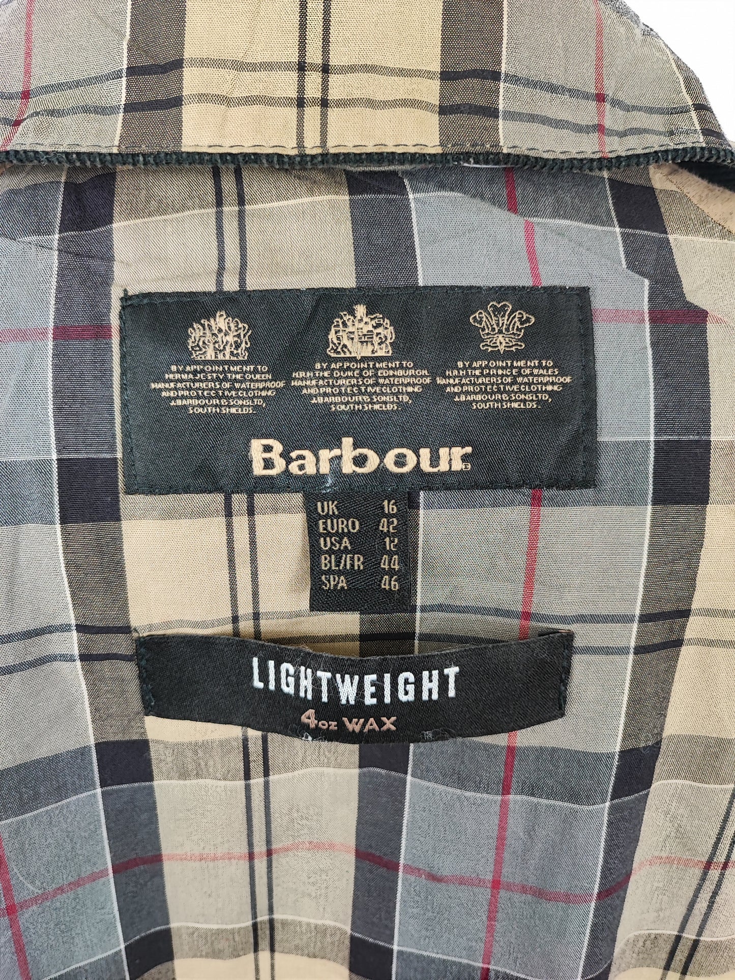 Giacca Barbour Blu Lightweight Beadnell Uk16 tg.44/46 - Navy Lightweight Beadnell jacket size 16