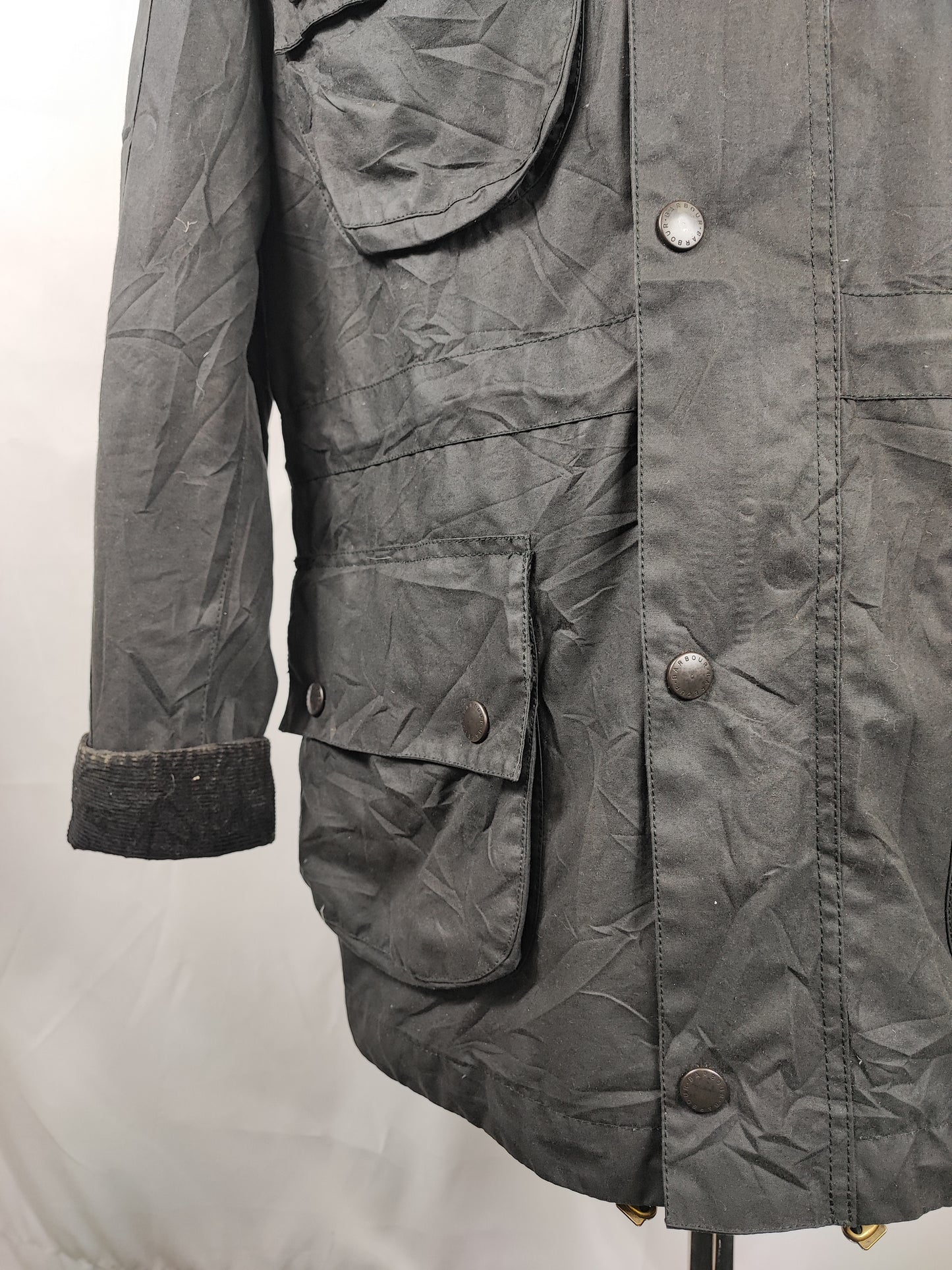 Giacca Barbour International Active nera Large- Man Black International Active Jacket Size L