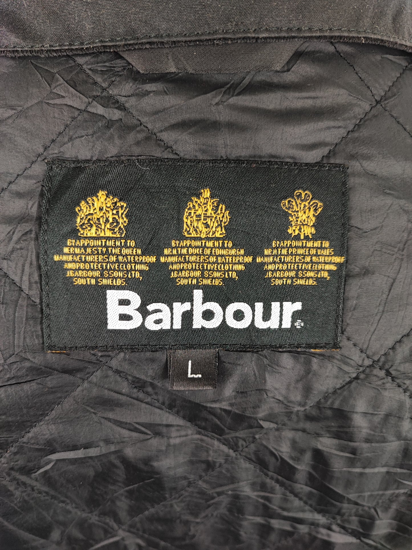 Giacca Barbour International Active nera Large- Man Black International Active Jacket Size L