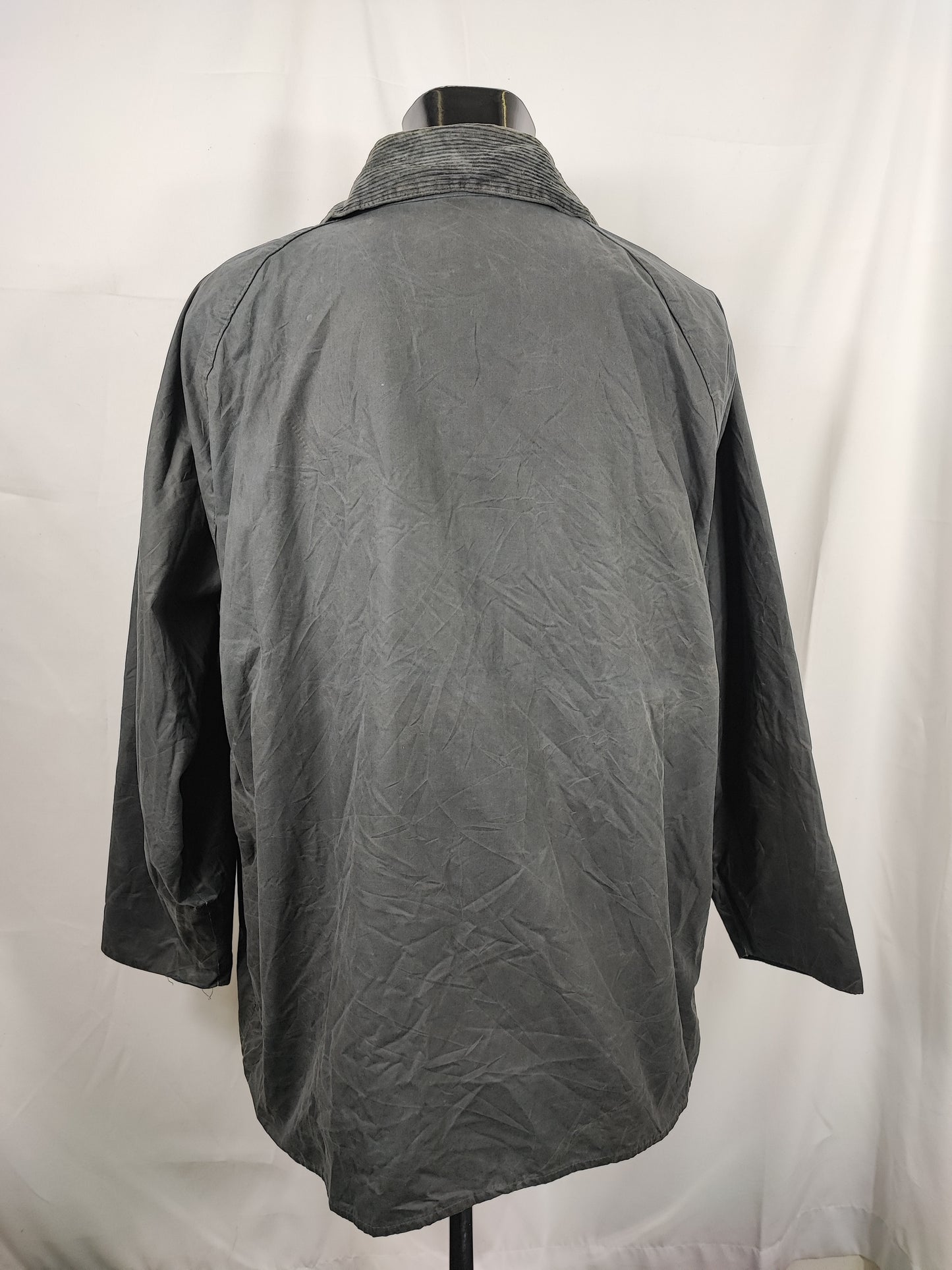 Barbour Giacca Beaufort blu C52/132 cm Navy Vintage Wax Beaufort jacket Size XXXL