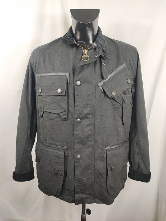 RARA Giacca Barbour International Steve Mc Queen Nera MEDIUM - Black Barbour International Mc queen size M