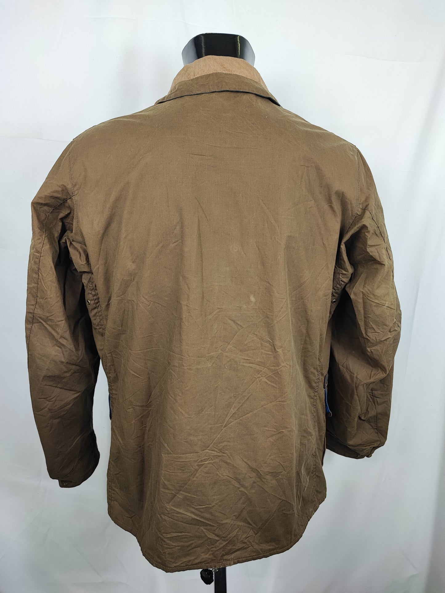 Giacca da uomo Oliva Benkirk cerato taglia L- Man Olive wax Benkirk jacket size Large