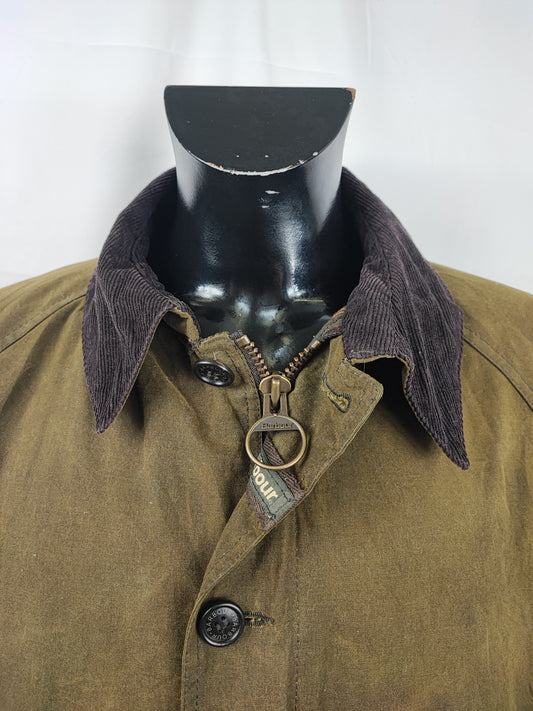Giacca Barbour Longhurst Verde XXL- Man Green wax Longhurst Jacket Size XXLarge