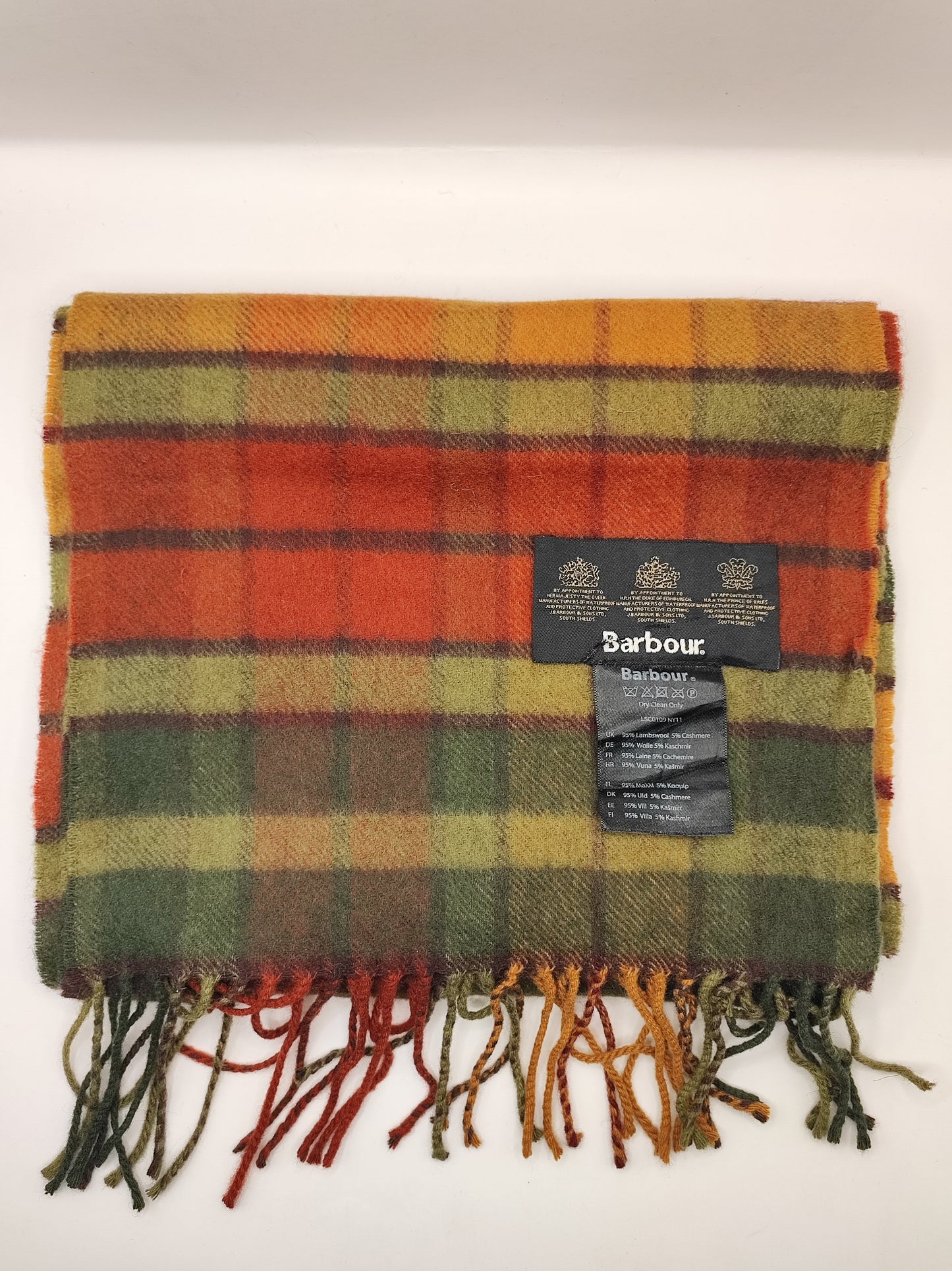 Sciarpa Barbour in lana