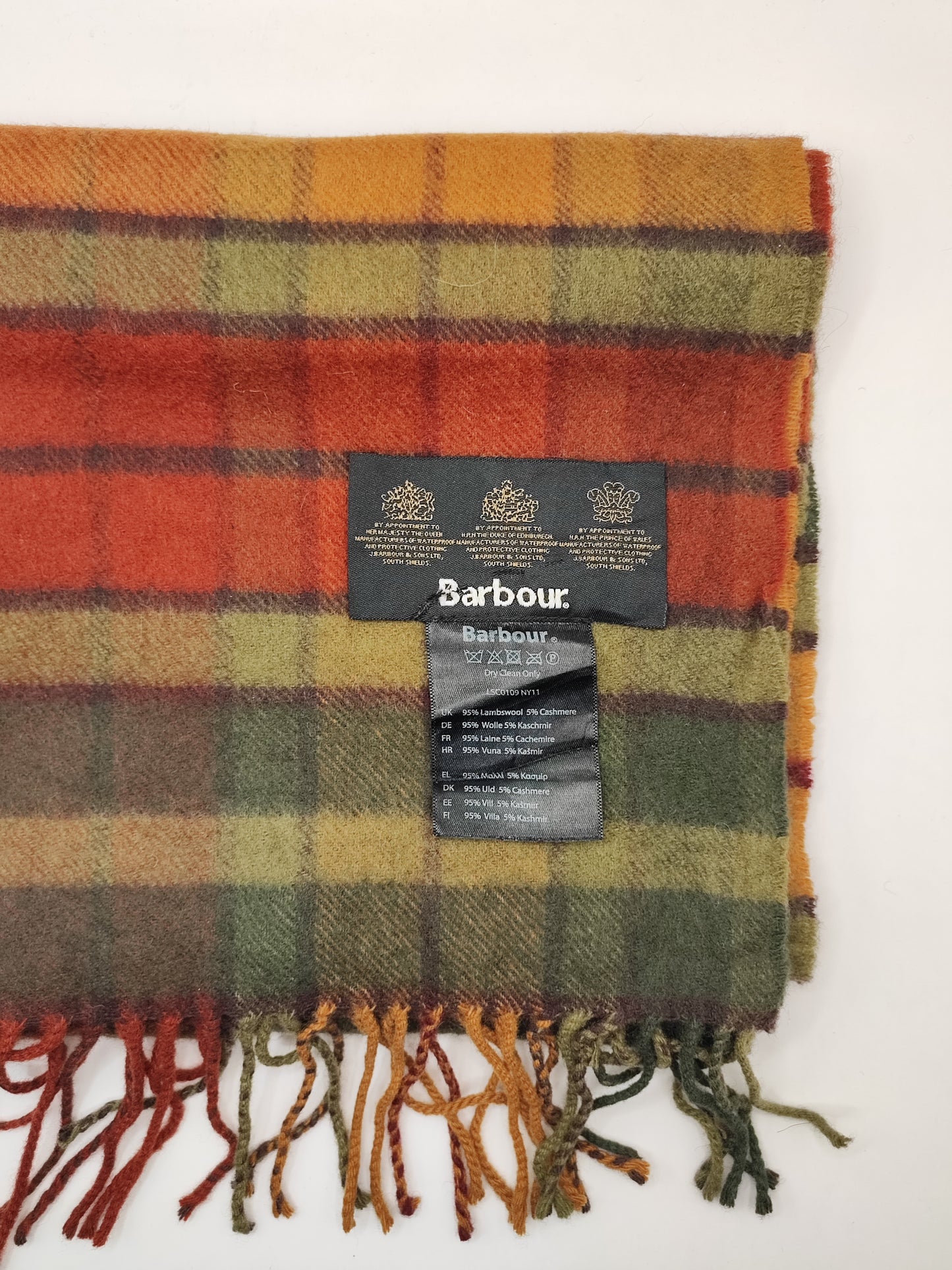 Sciarpa Barbour in lana