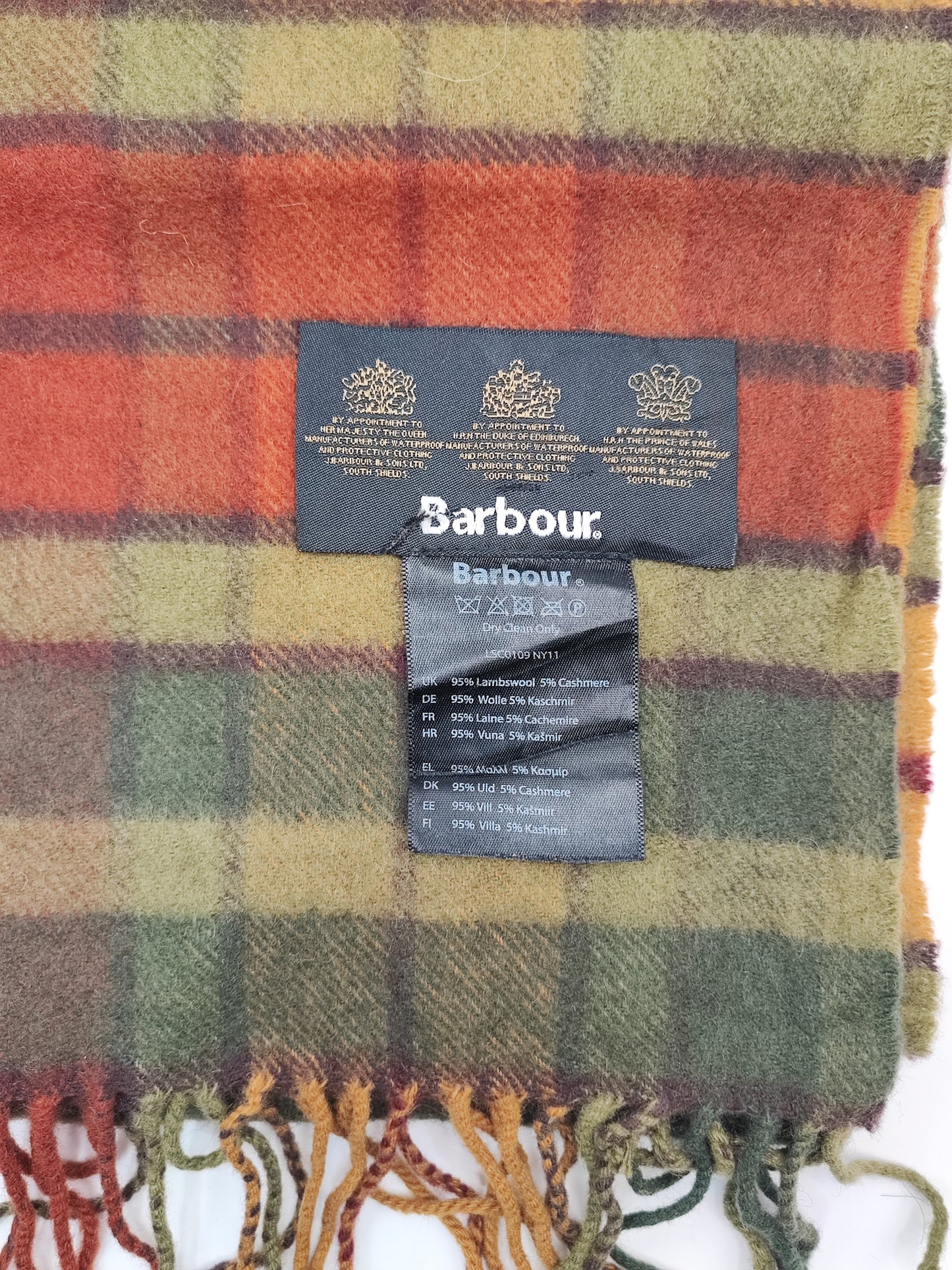 Sciarpa Barbour in lana