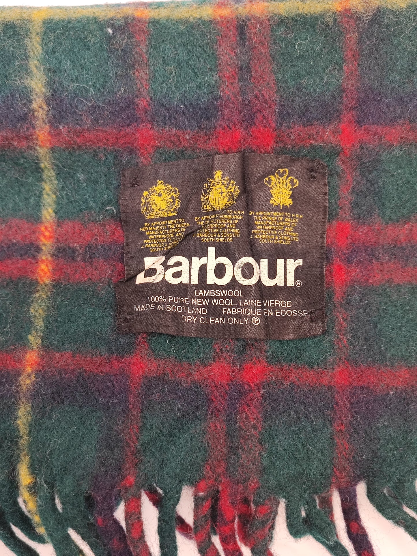 Sciarpa Barbour in lana