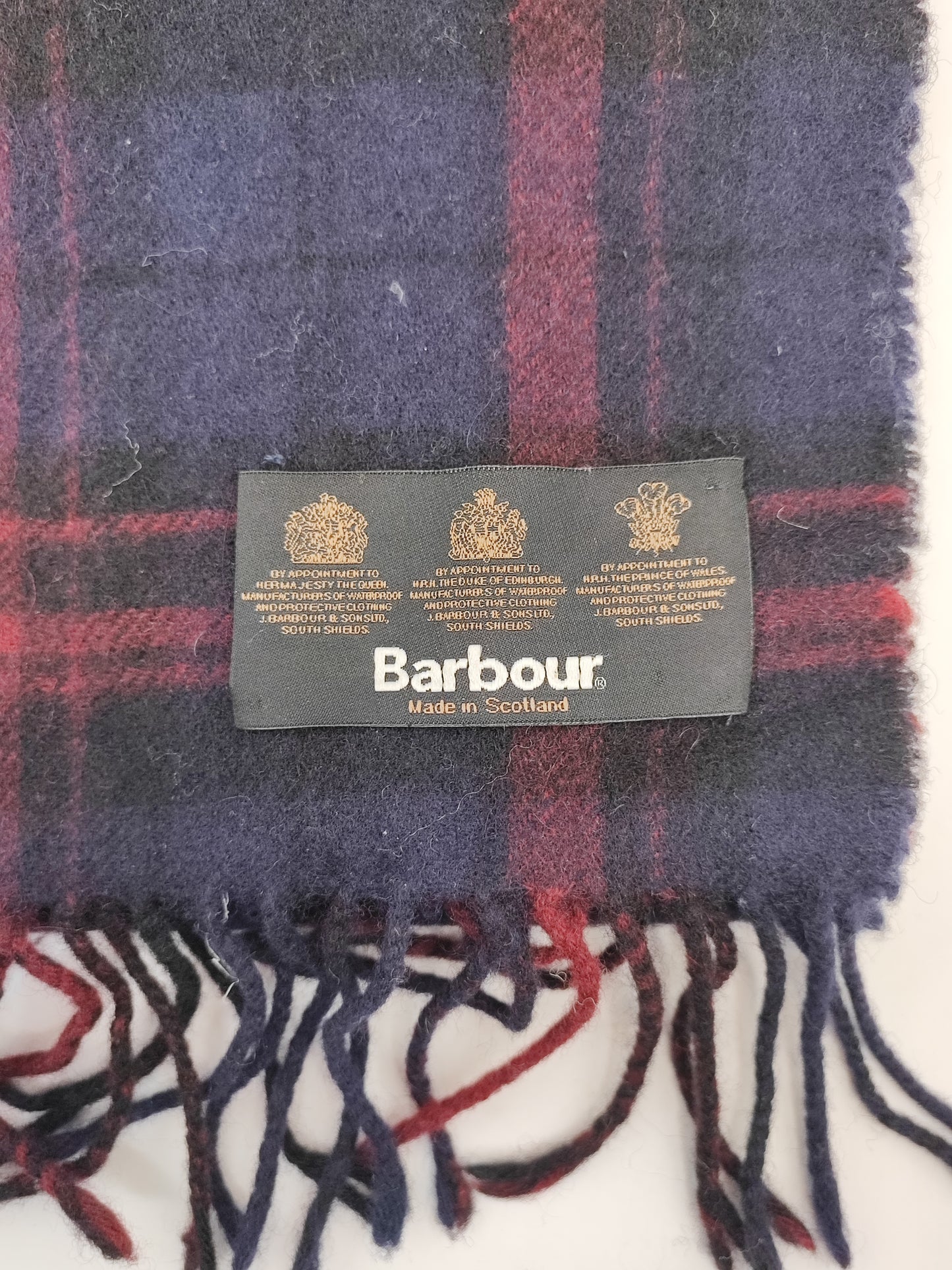 Sciarpa Barbour in lana