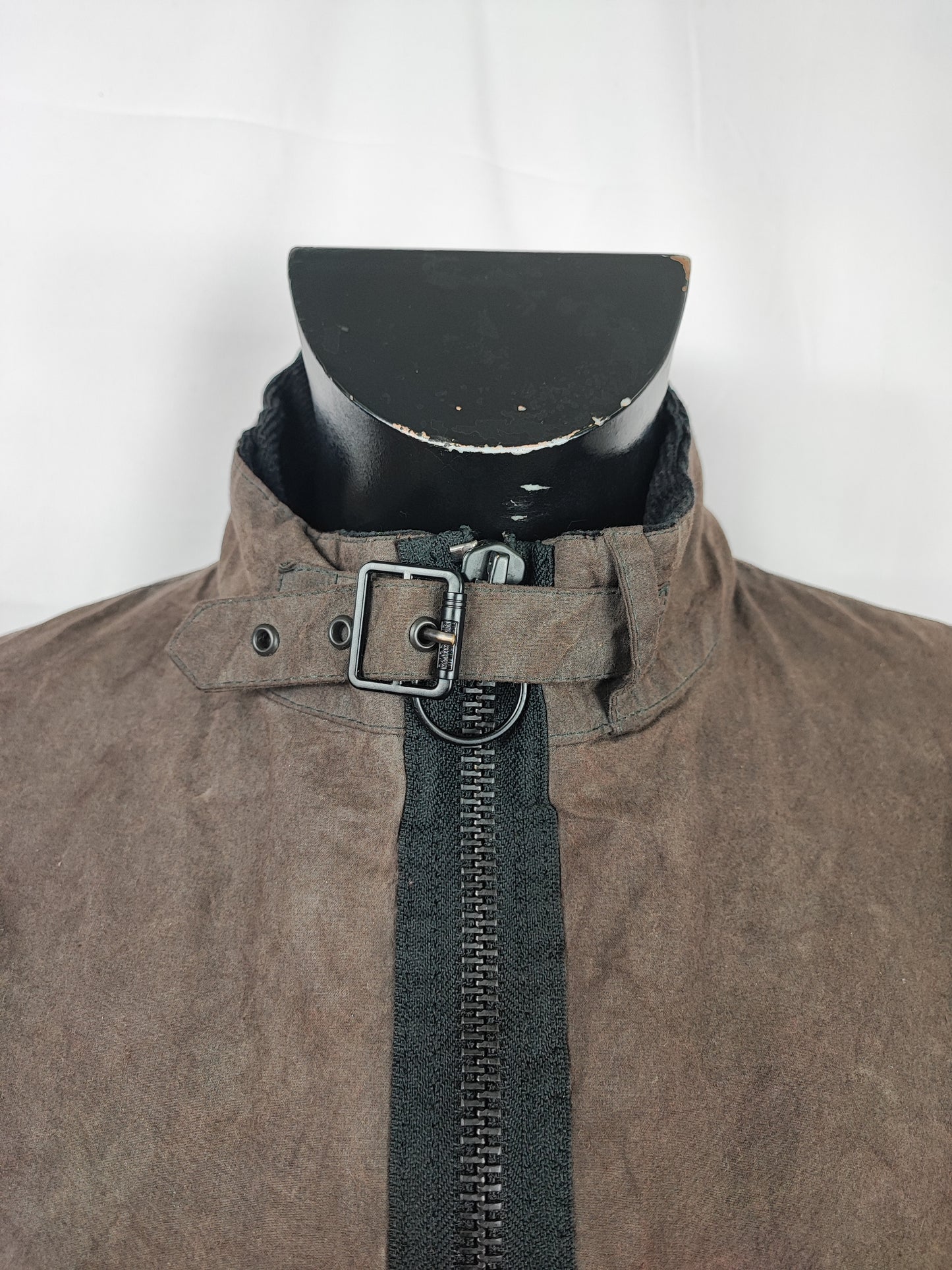 Giacca Barbour International Tennant grigio Large- Man Grey International Tennant Jacket Size L