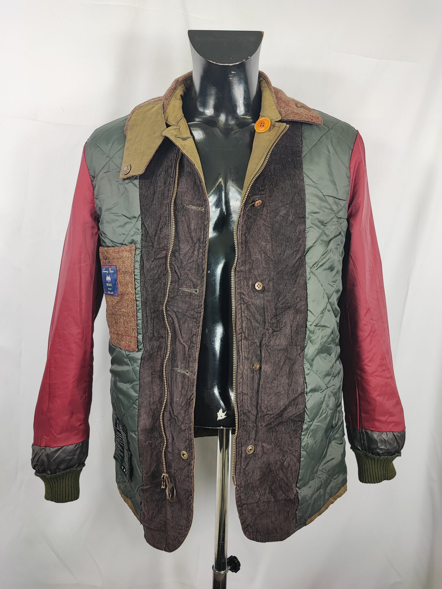 Giacca Barbour Uomo verde cerato Cullen Medium- Green waxed cotton Jacket Size Medium