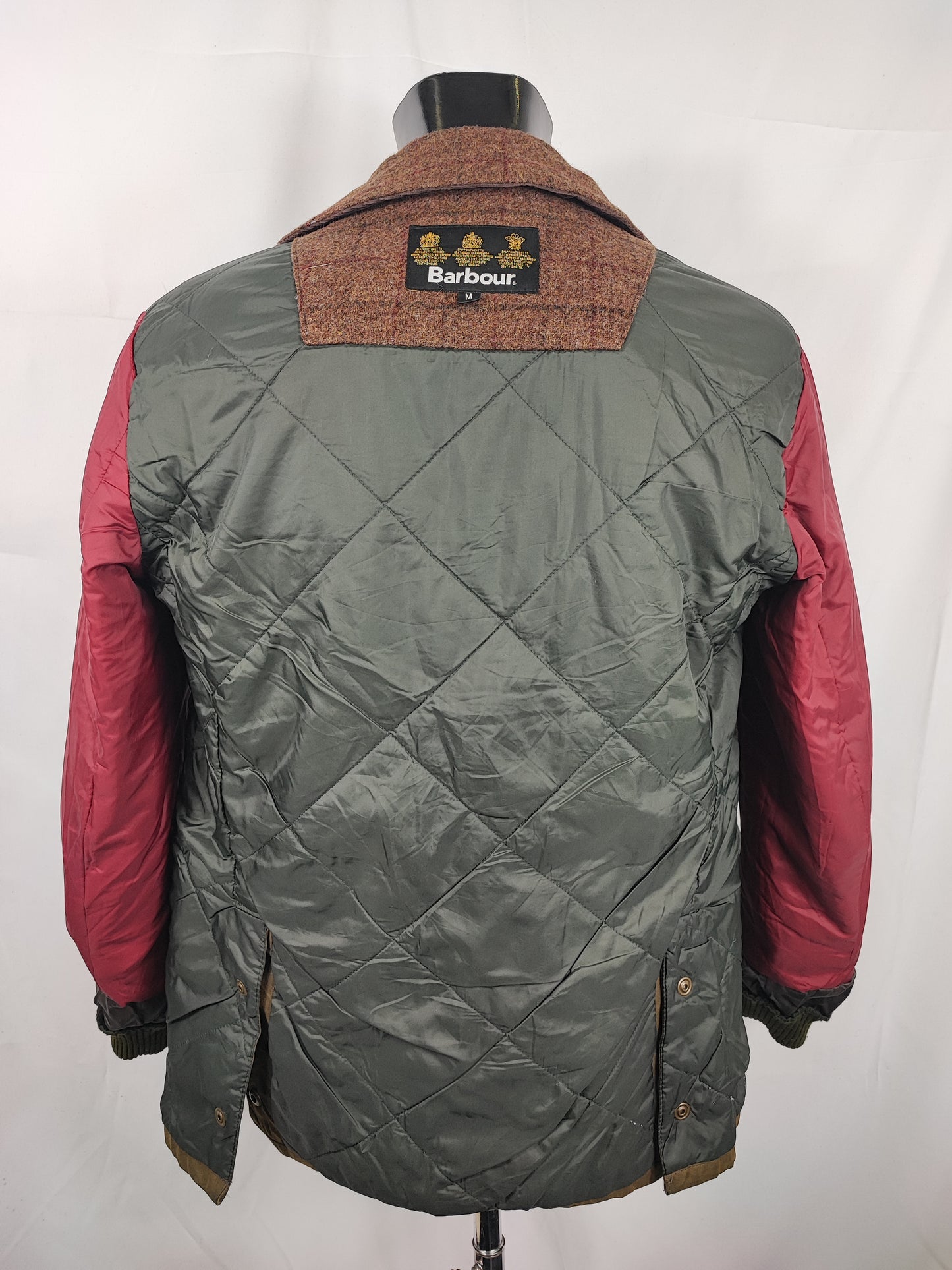 Giacca Barbour Uomo verde cerato Cullen Medium- Green waxed cotton Jacket Size Medium