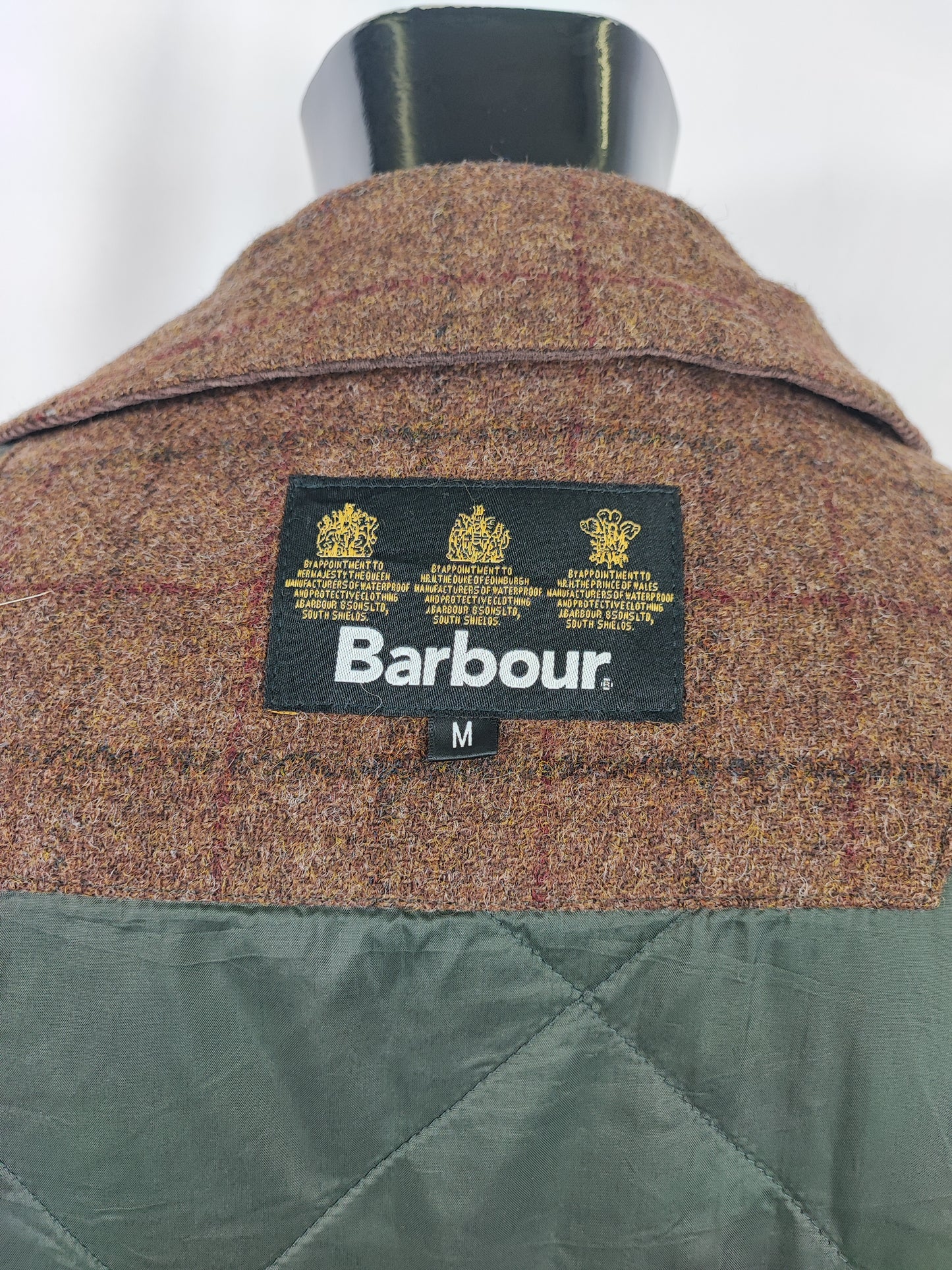 Giacca Barbour Uomo verde cerato Cullen Medium- Green waxed cotton Jacket Size Medium