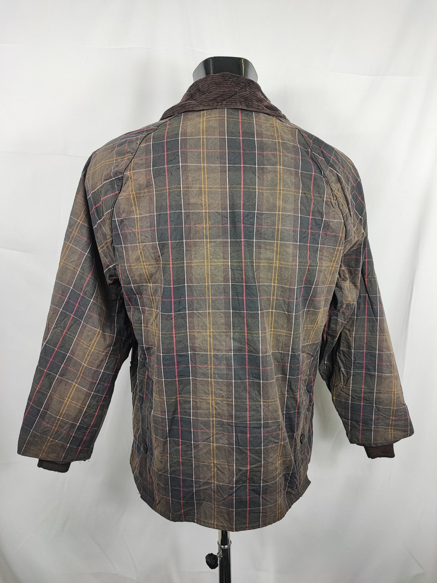 RARO Barbour Tartan Bedale C38/97 cm Man Wax Tartan Bedale Jacket Medium