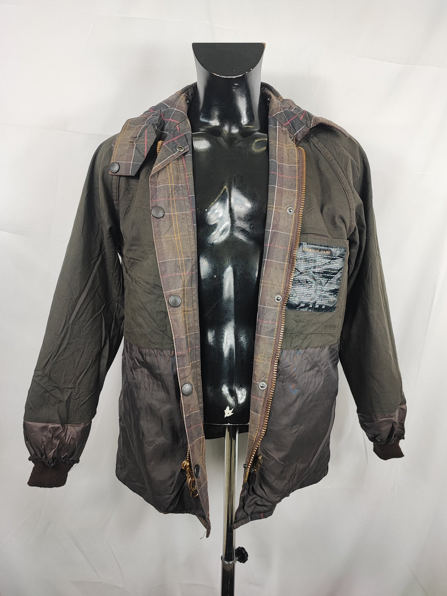 RARO Barbour Tartan Bedale C38/97 cm Man Wax Tartan Bedale Jacket Medium