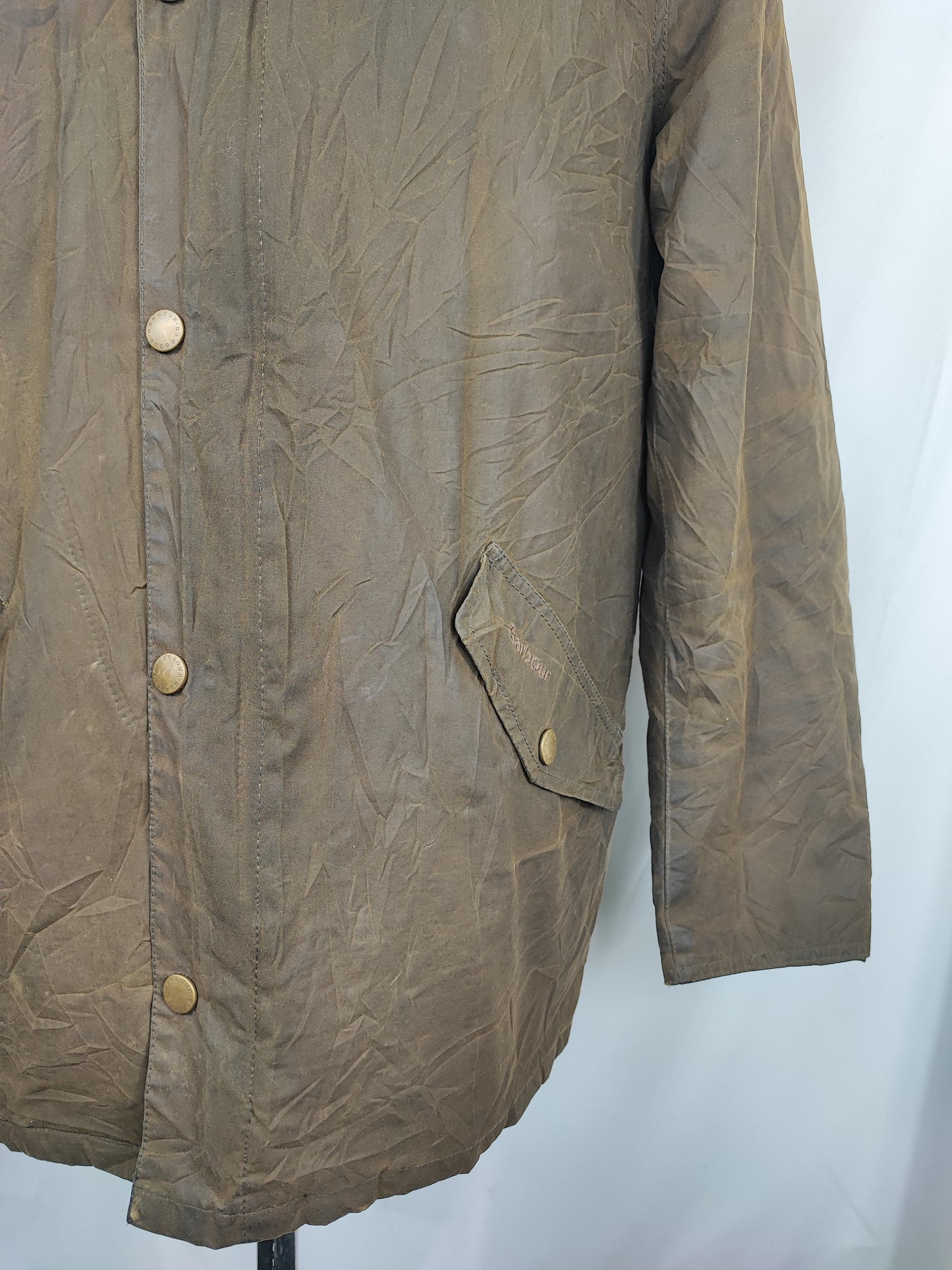 Giacca Barbour Verde oliva cerata Wax Retail Prestbury XL - Man Wax Olive jacket size XL