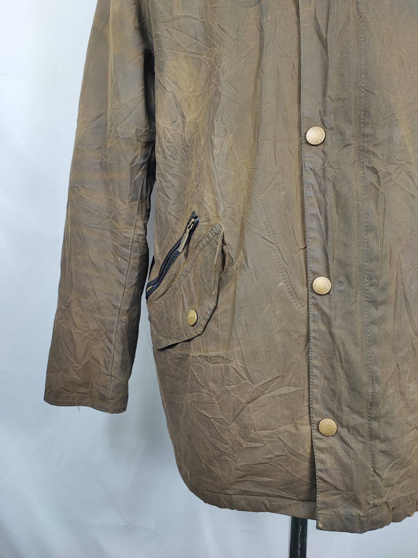 Giacca Barbour Verde oliva cerata Wax Retail Prestbury XL - Man Wax Olive jacket size XL