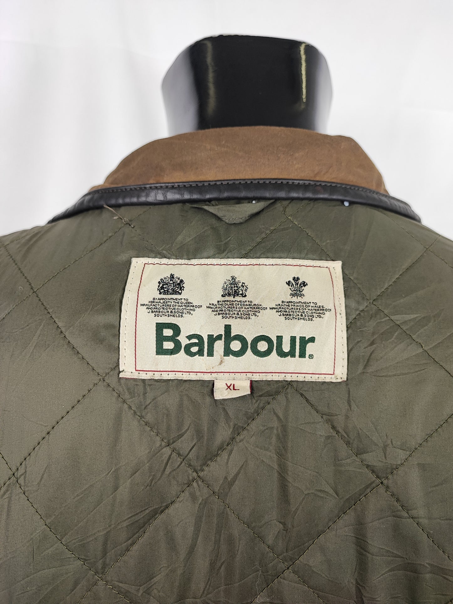 Giacca Barbour Verde oliva cerata Wax Retail Prestbury XL - Man Wax Olive jacket size XL