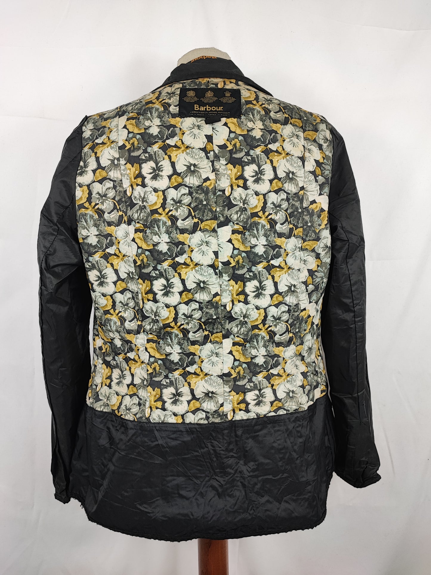 Giacca Barbour corta da donna nera Kate liberty jacket Tg.40 Small - Lady Black Wax liberty jacket size uk10