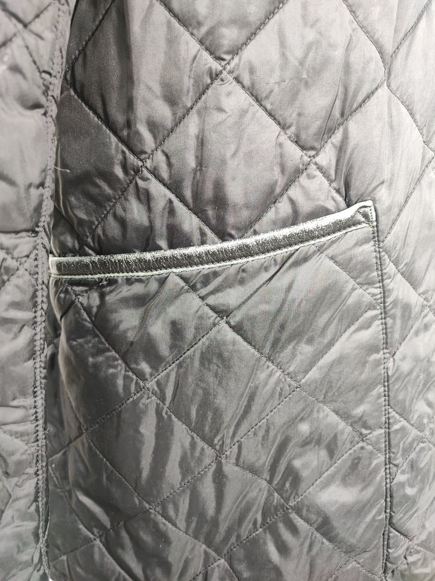 Giacca a vento Barbour trapuntata nera Large - Man quilted Liverpool Jacket size L