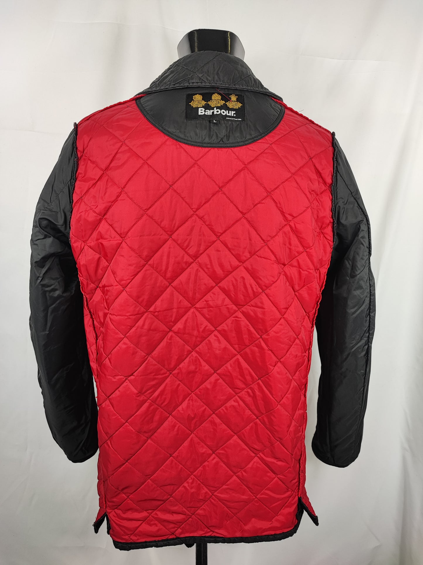 Giacca a vento Barbour trapuntata nera Large - Man quilted Liverpool Jacket size L