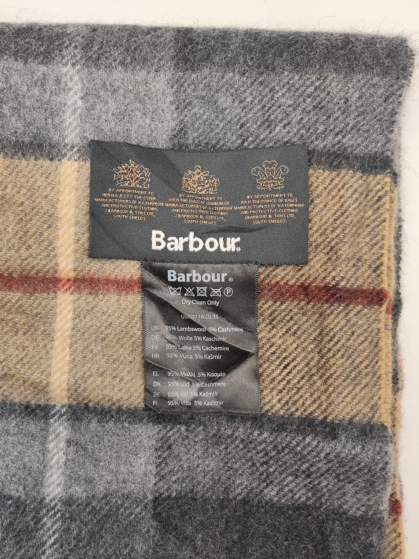 Sciarpa Barbour in lana