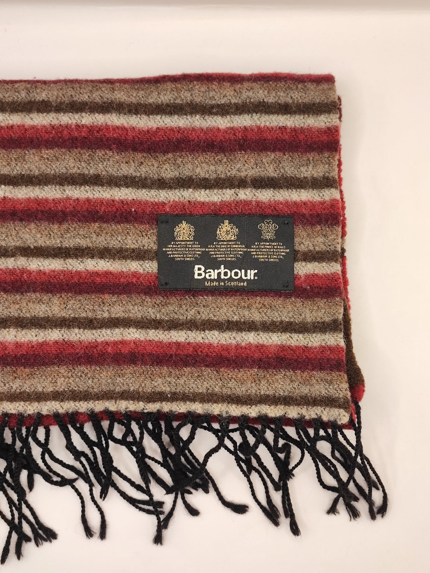 Sciarpa Barbour in lana