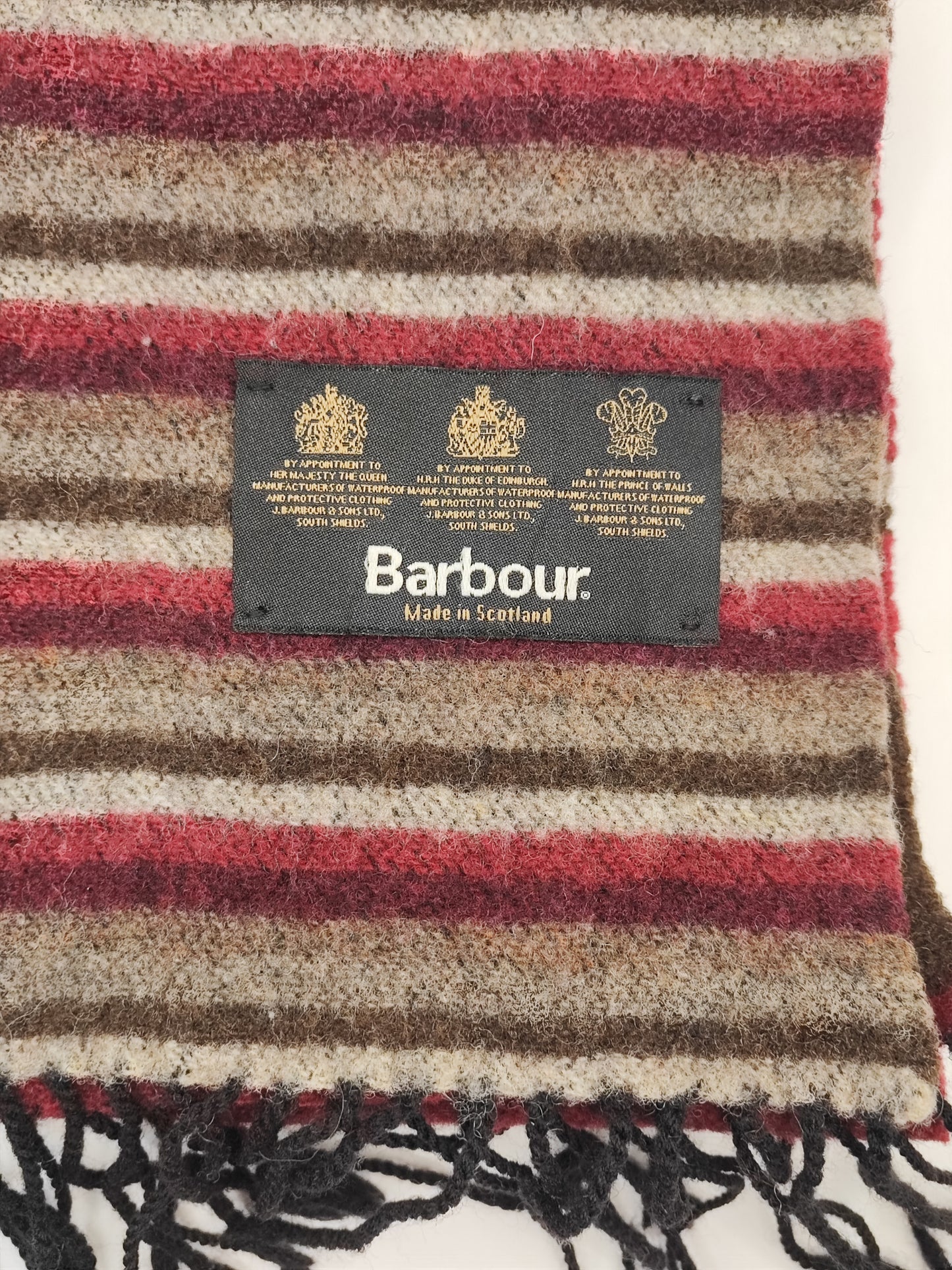 Sciarpa Barbour in lana