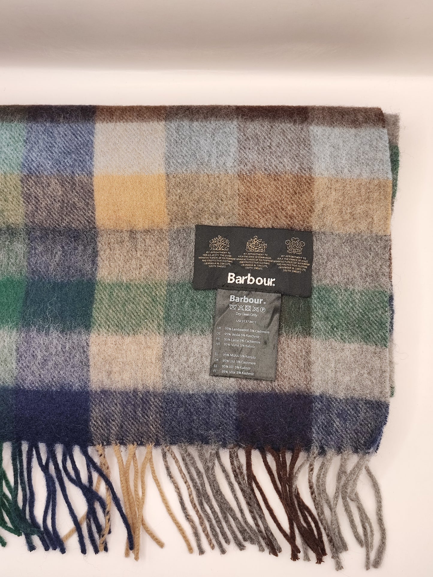 Sciarpa Barbour in lana