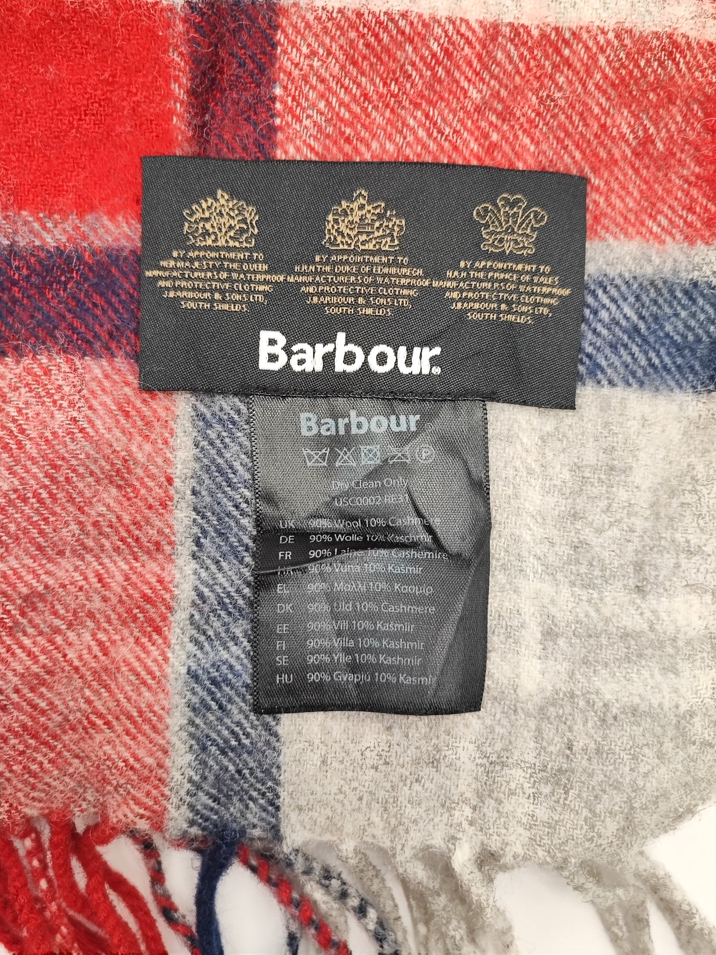 Sciarpa Barbour in lana