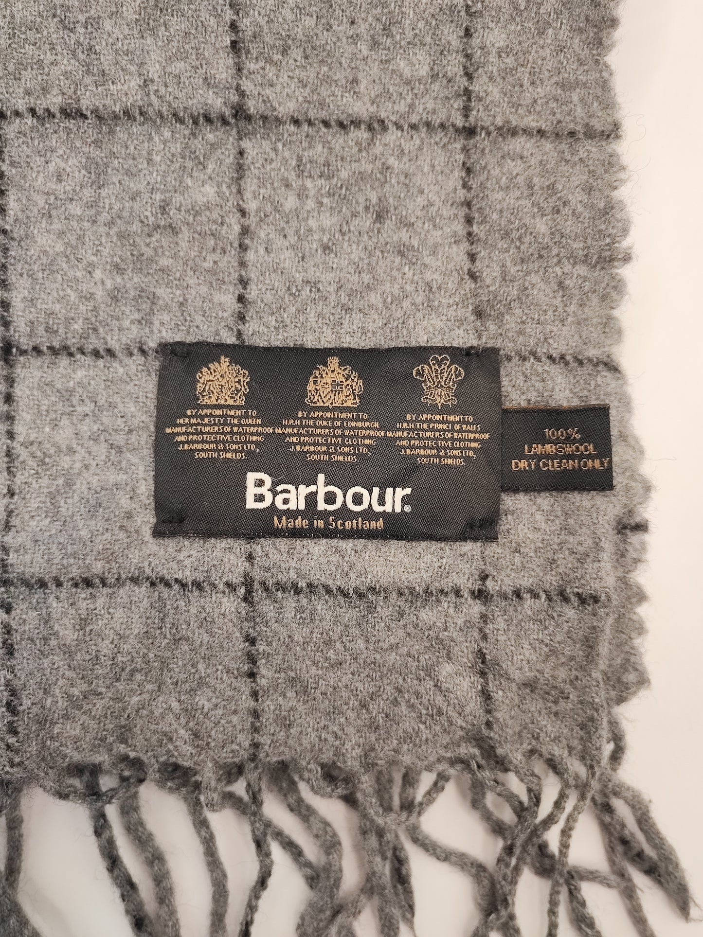 Sciarpa Barbour in lana
