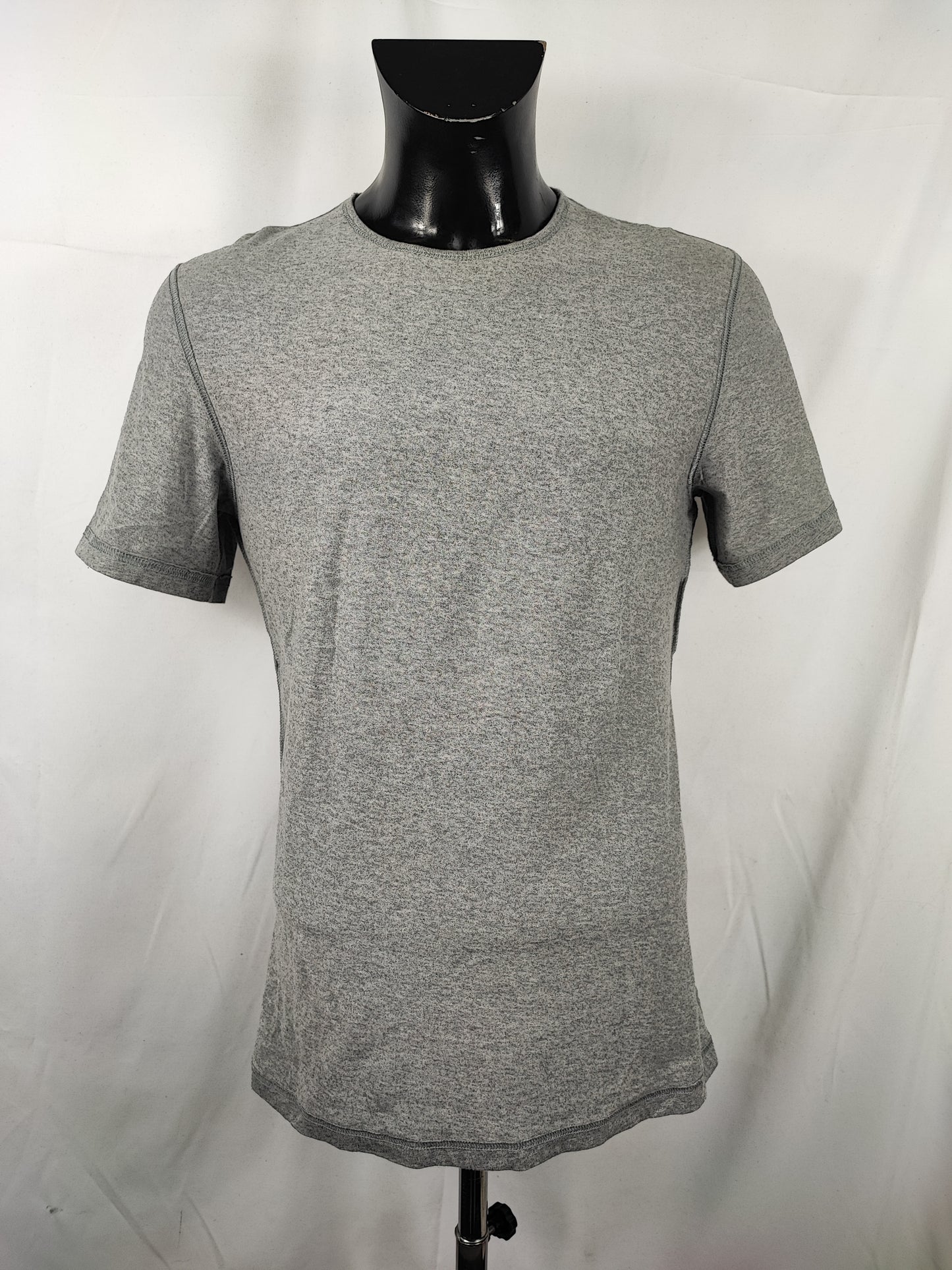 T-shirt Barbour Steve Mc Queen grigia da uomo in cotone taglia Medium