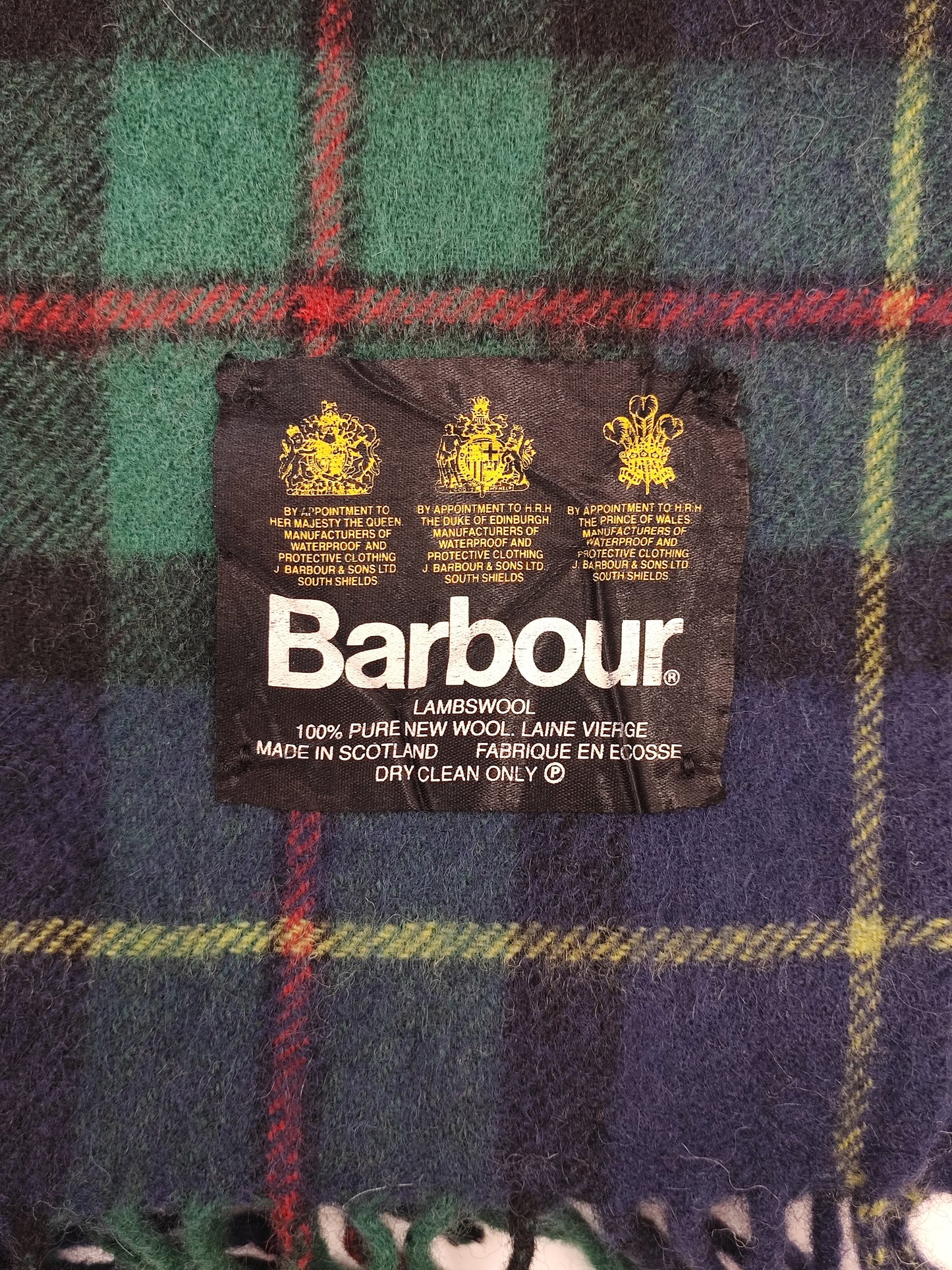 Sciarpa Barbour in lana