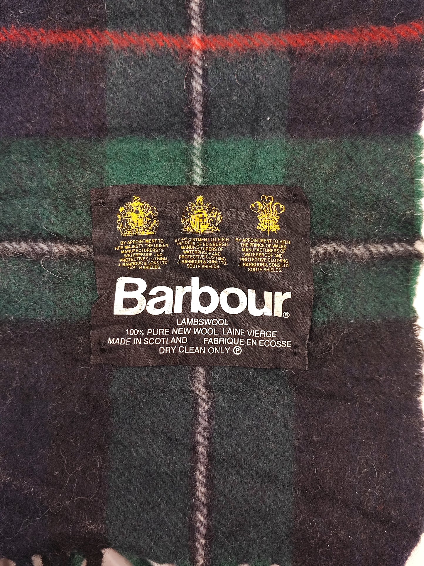 Sciarpa Barbour in lana