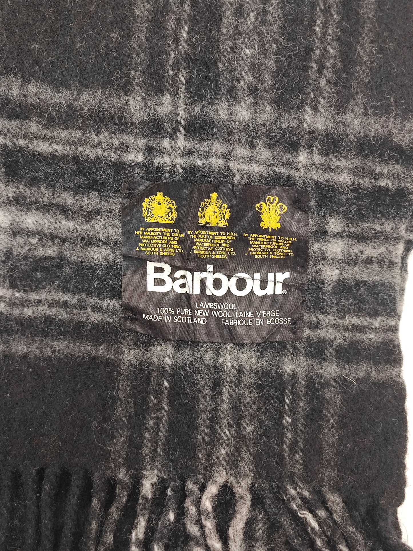 Sciarpa Barbour in lana