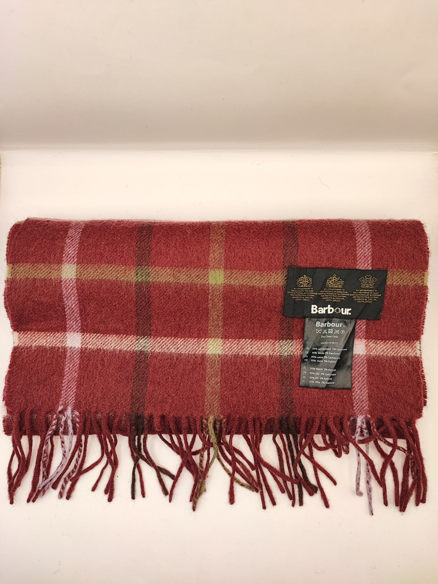 Sciarpa Barbour in lana