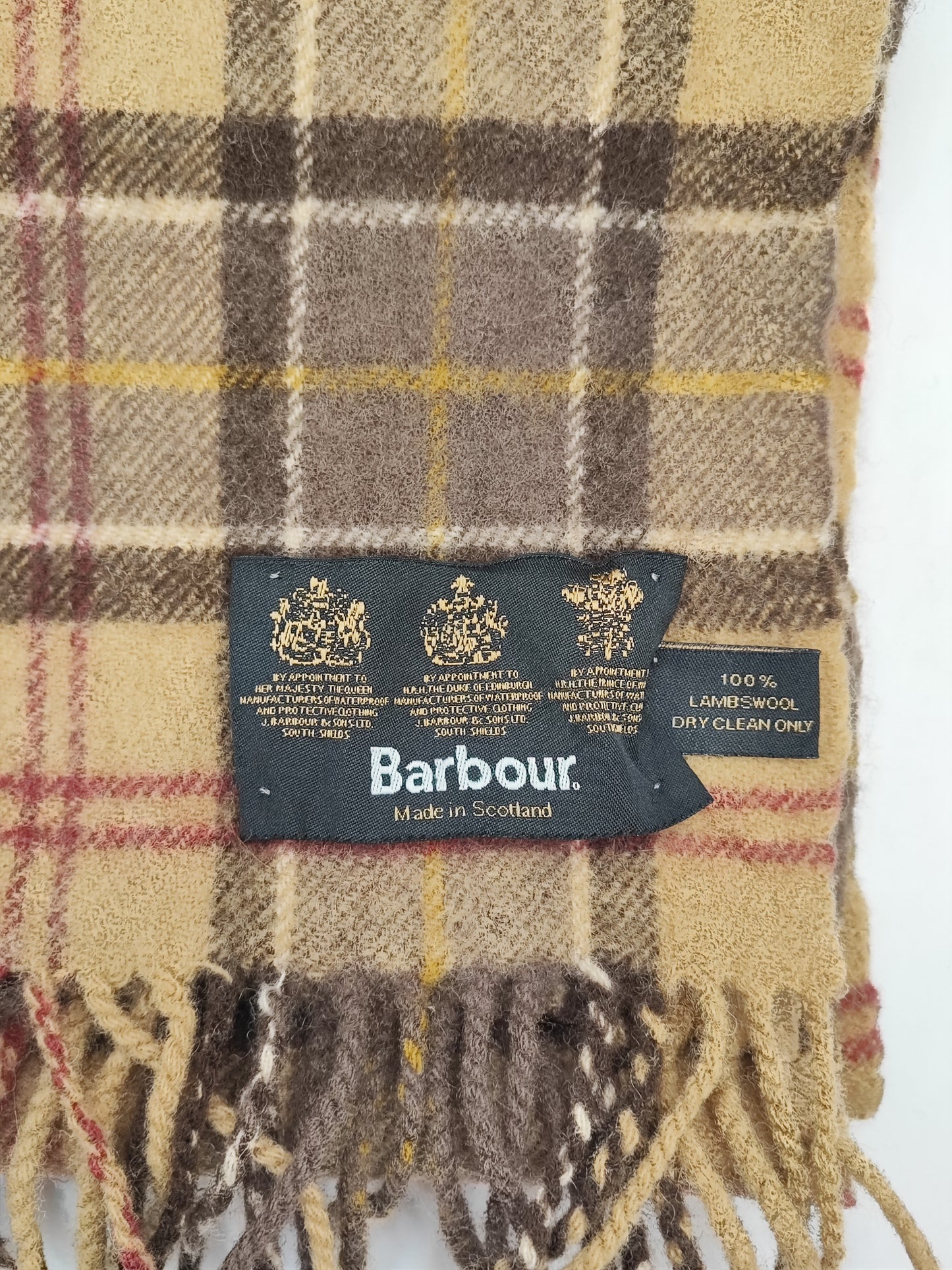 Sciarpa Barbour in lana