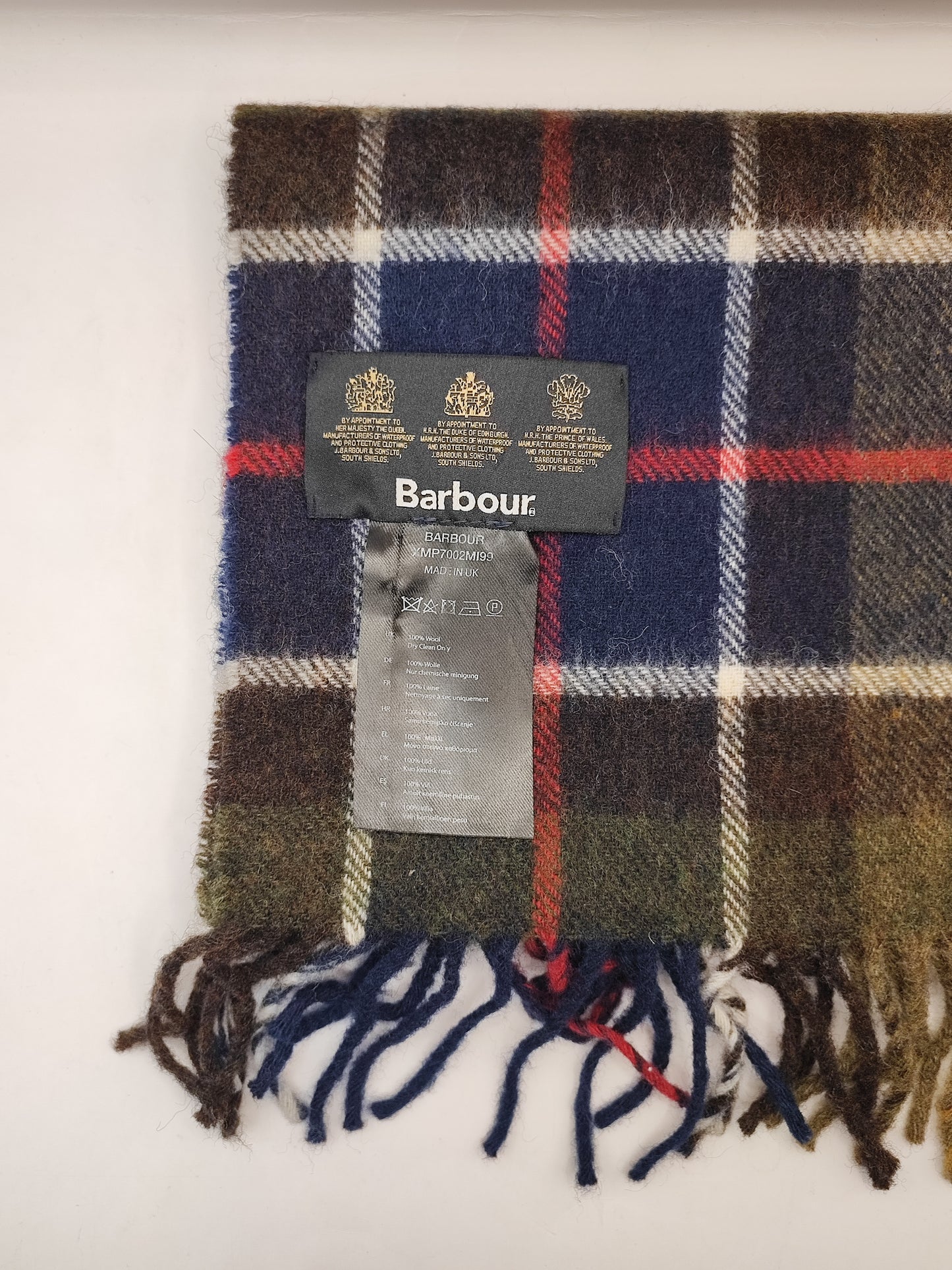 Sciarpa Barbour in lana